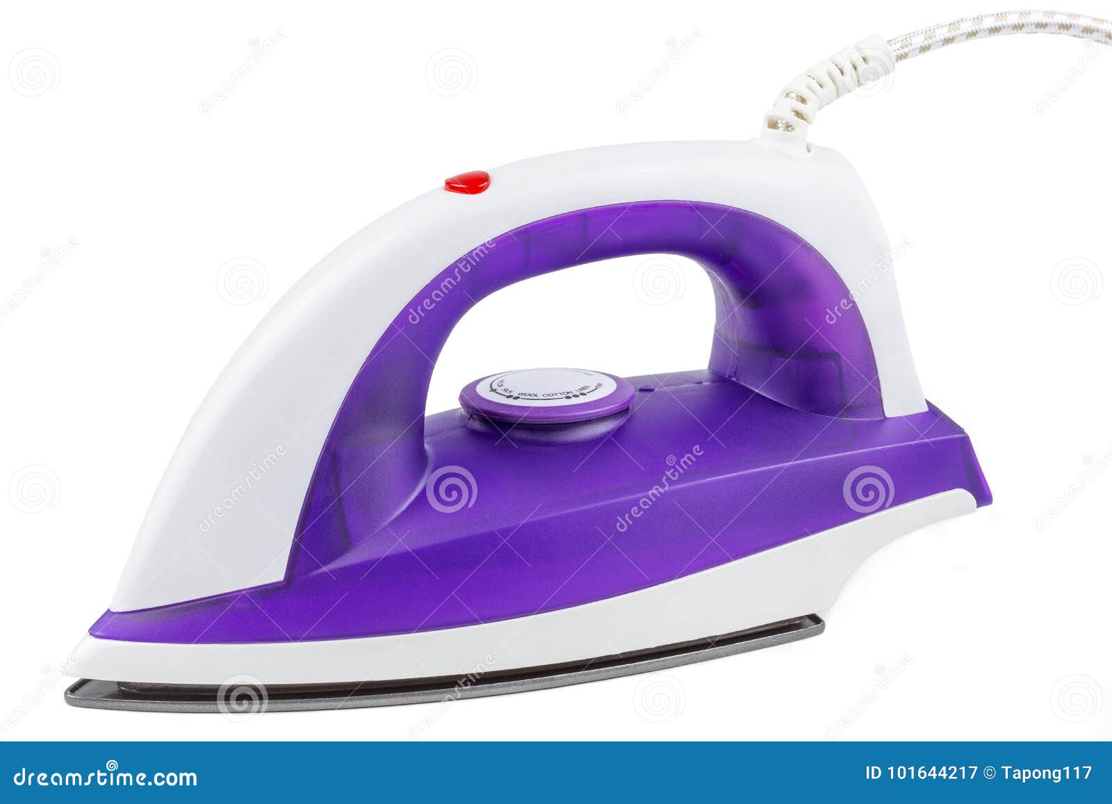 Electric iron stock image. Image of plug, ironing, blue 101644217