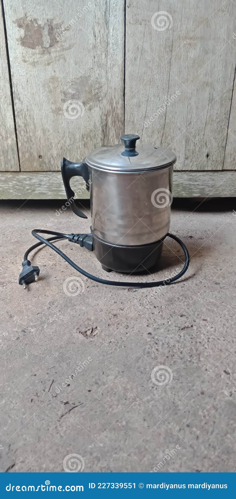 Electric Kettle To Heat Water Stock Image Image of kettle, kitchen