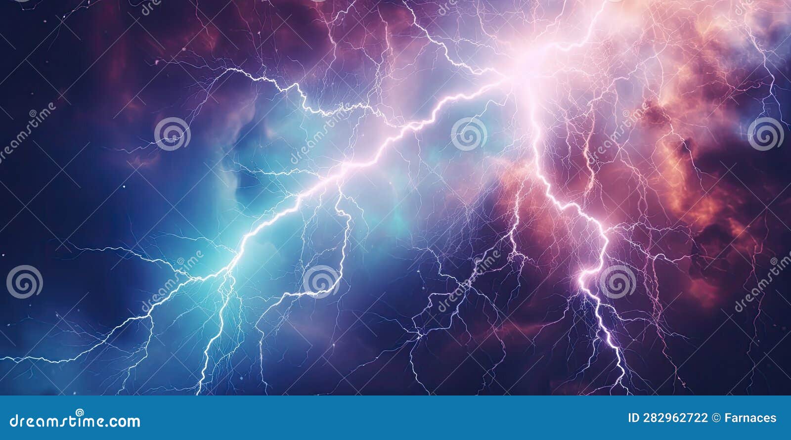 Electric lightning stock illustration. Illustration of power 282962722