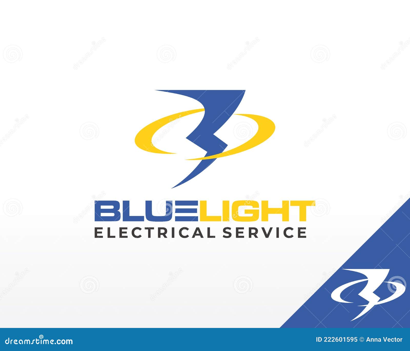 Electric Logo. Electrical Power Logo Design Vector Stock Vector