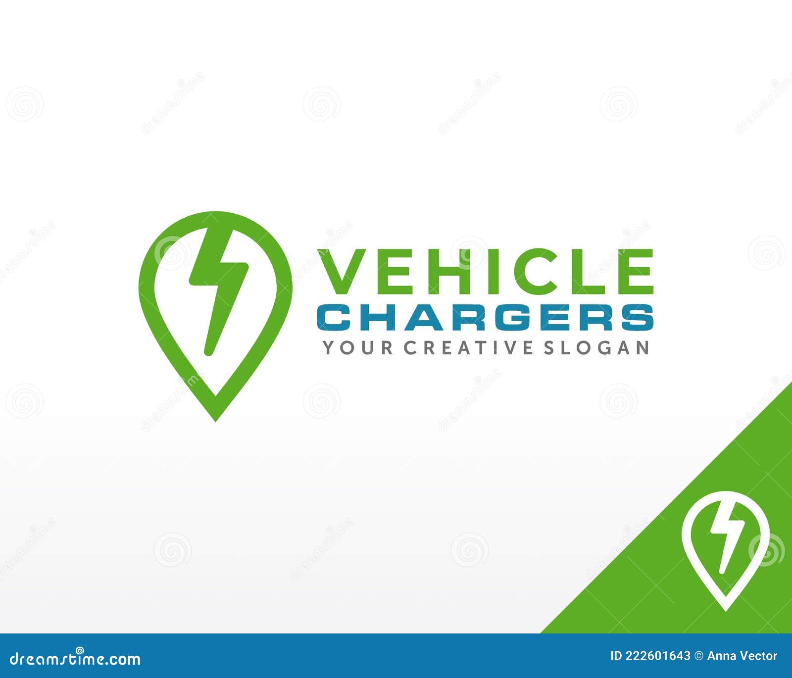 Electric Logo. Electrical Power Logo Design Vector Stock Vector