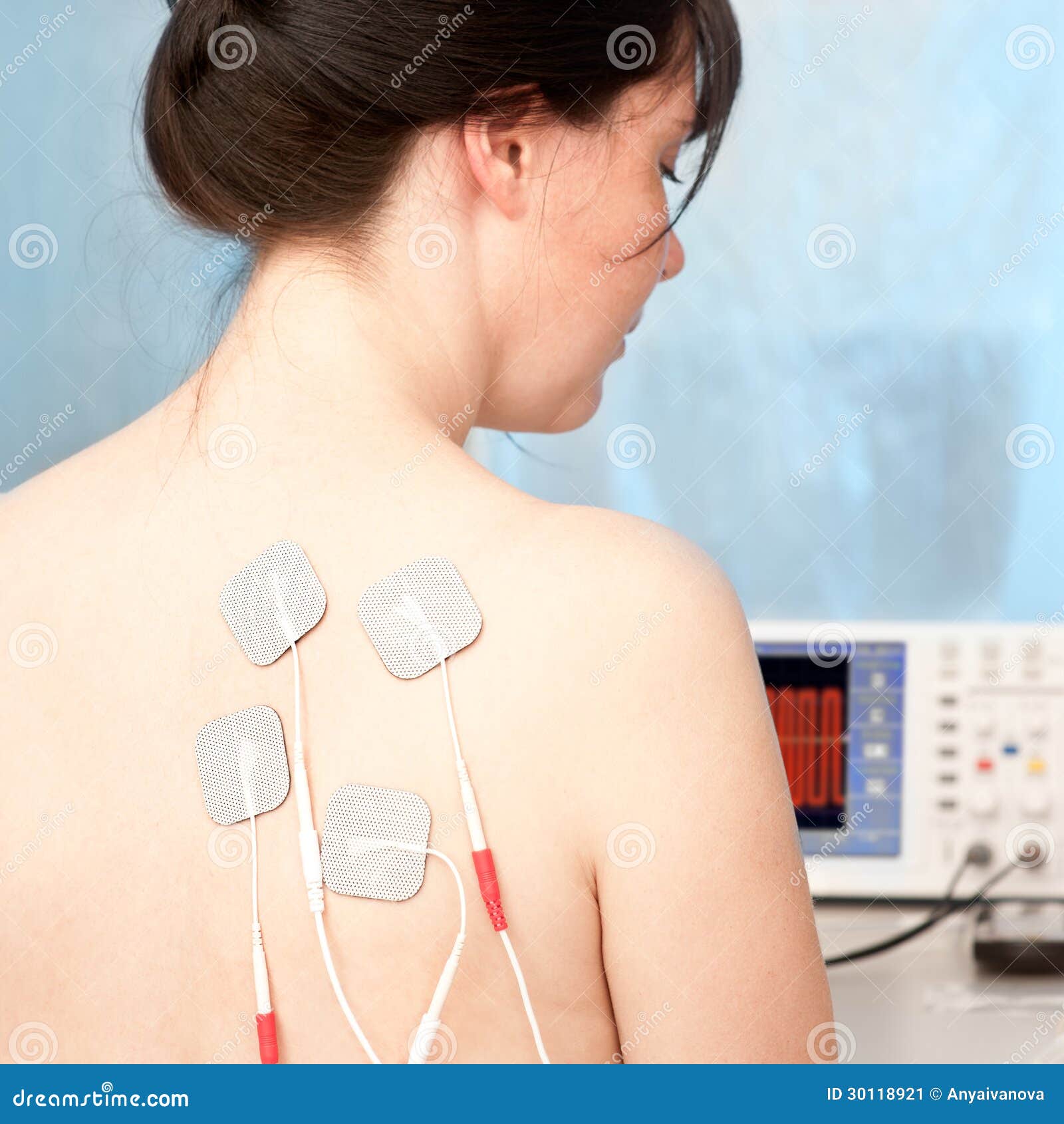Electric massage stock image. Image of patient, professional 30118921