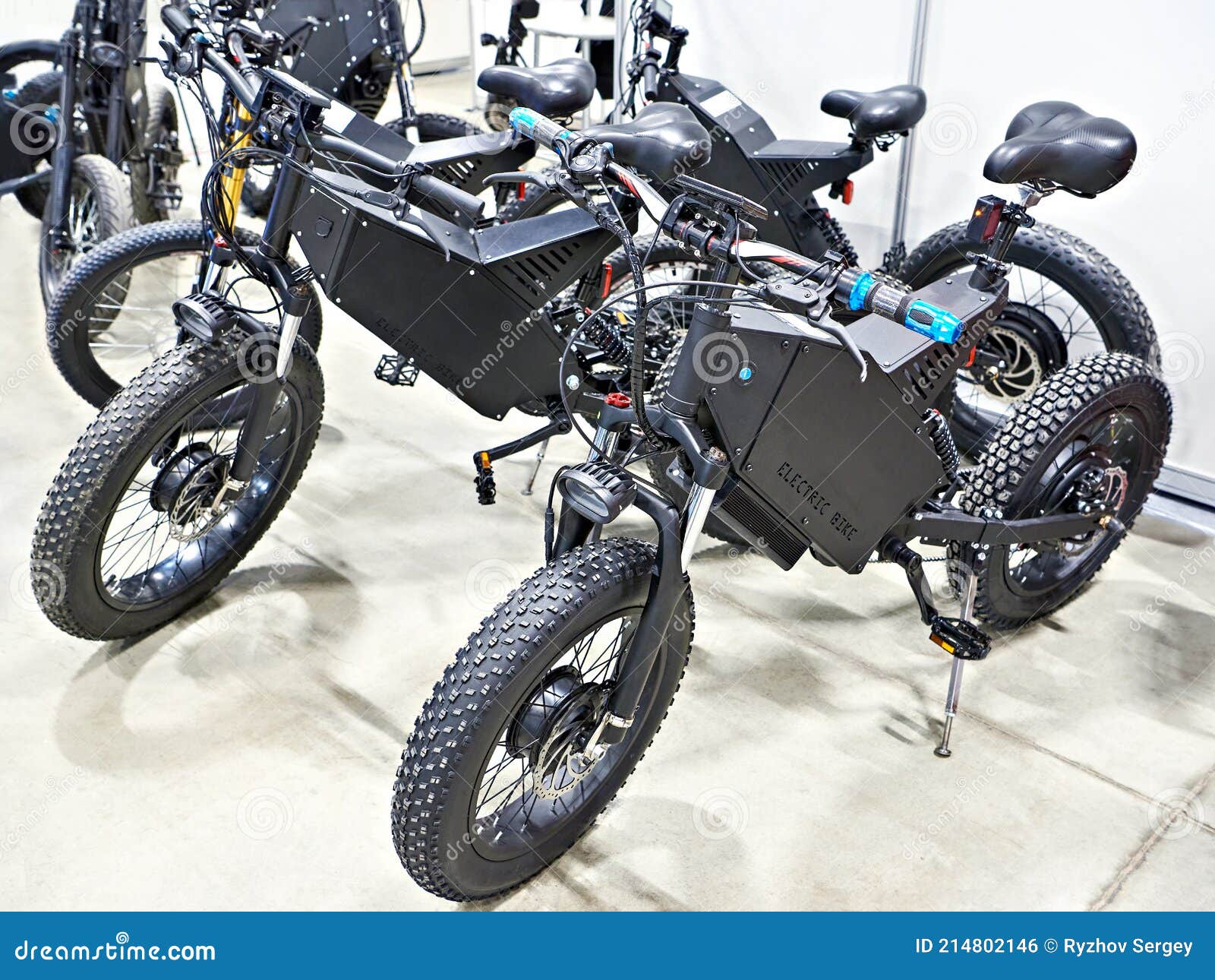 Electric Motorcycle and Bicycle Hybrids Stock Photo Image of power, bike 214802146