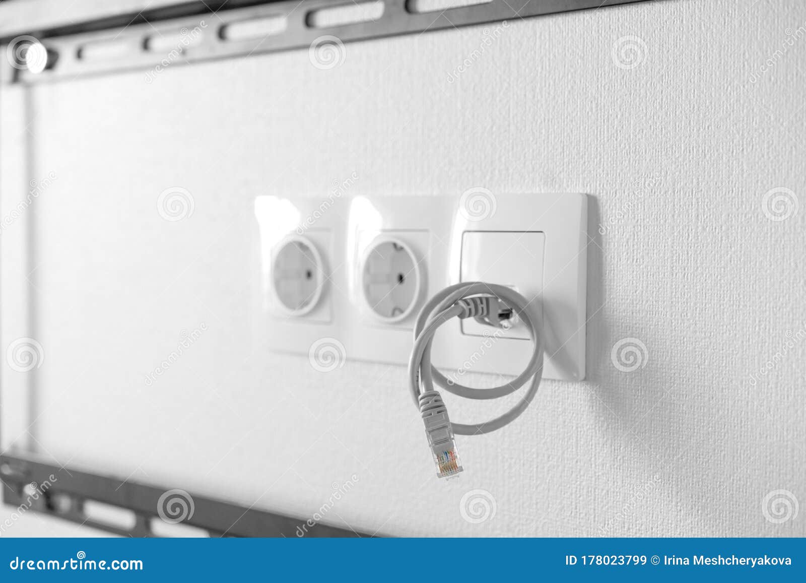 attaching ethernet connector to cable attaching ethernet connector to cable