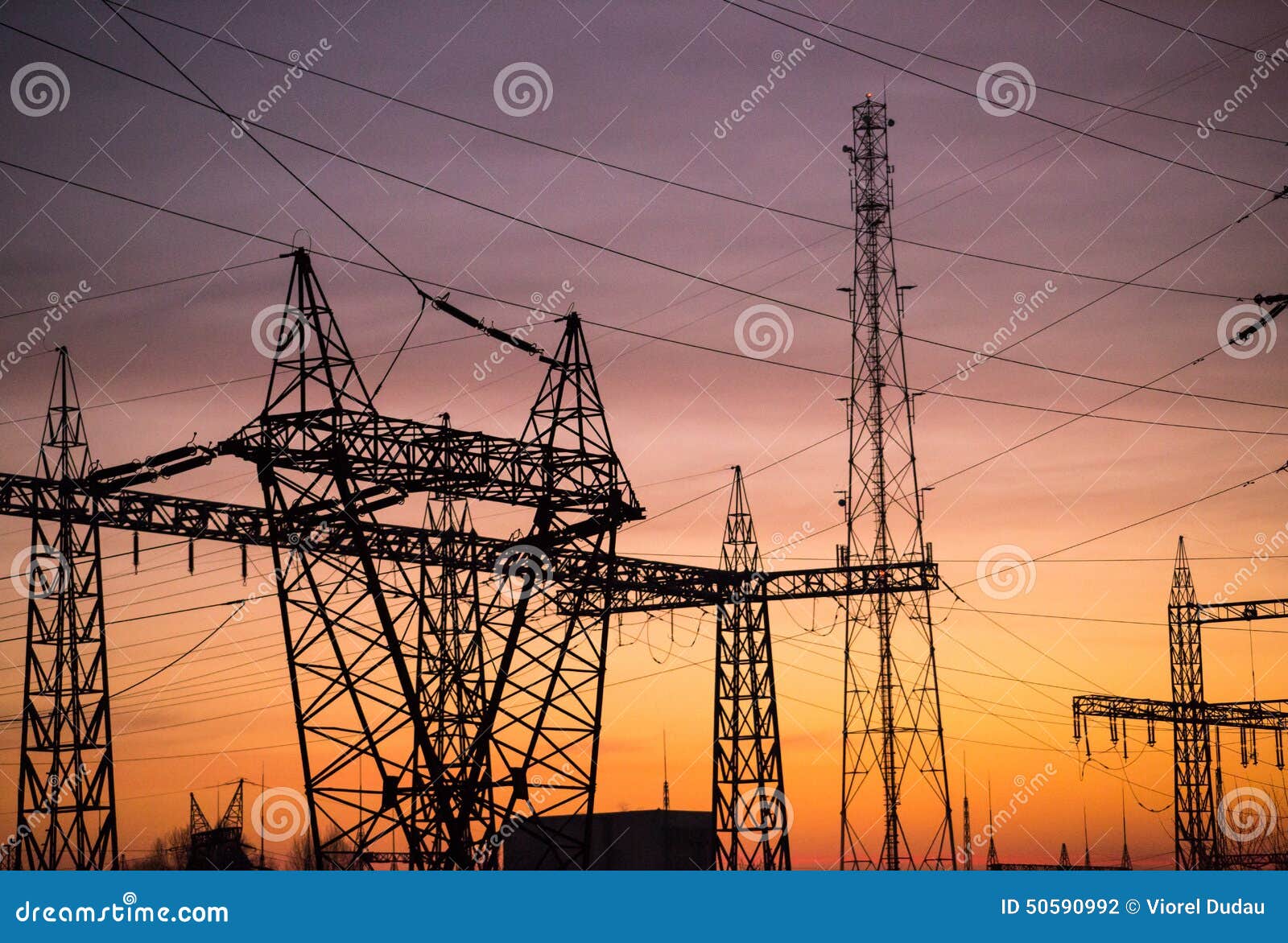 electric power pylons