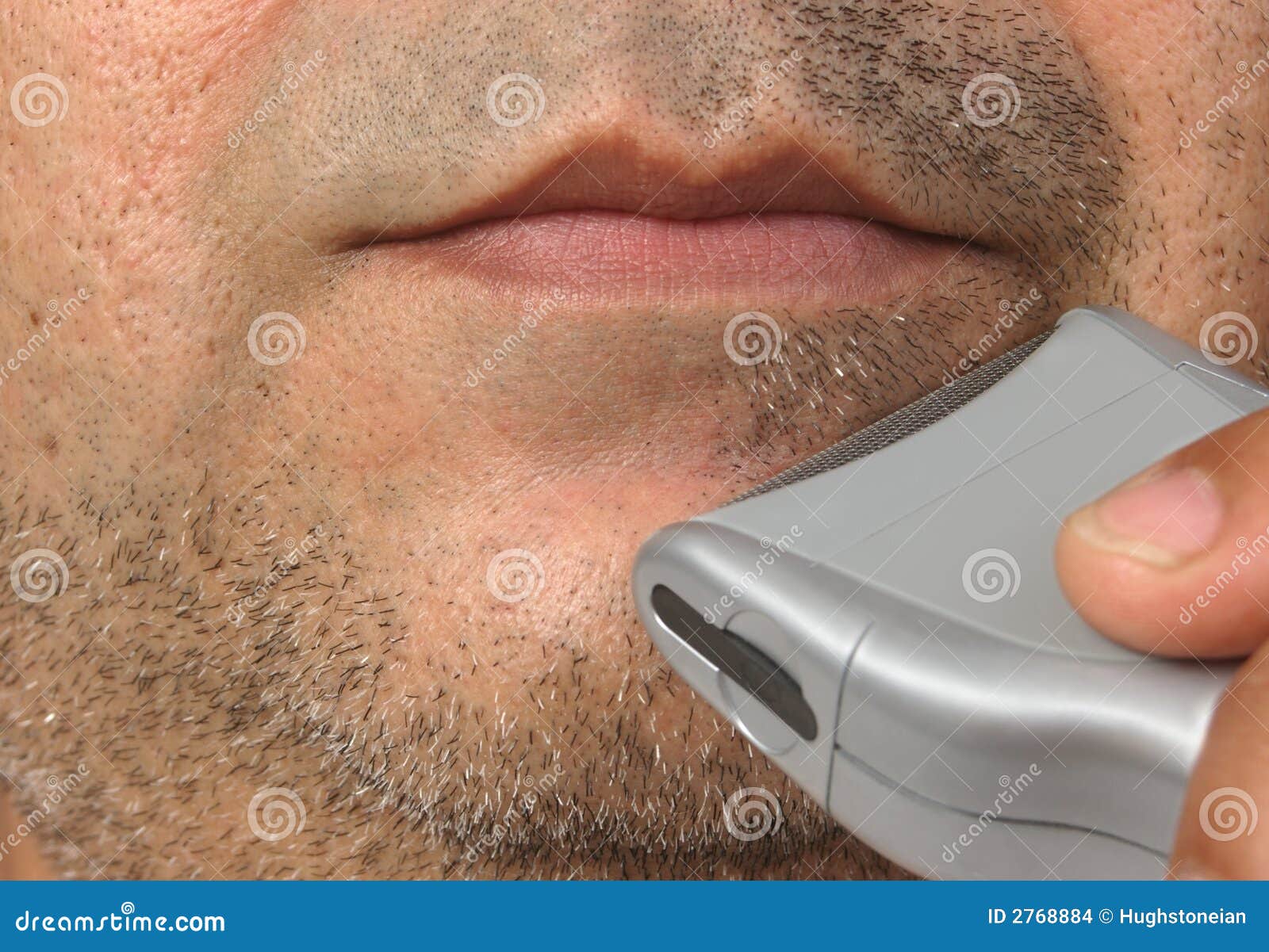 Electric Razor and Man S Beard Stock Photo Image of short, electric