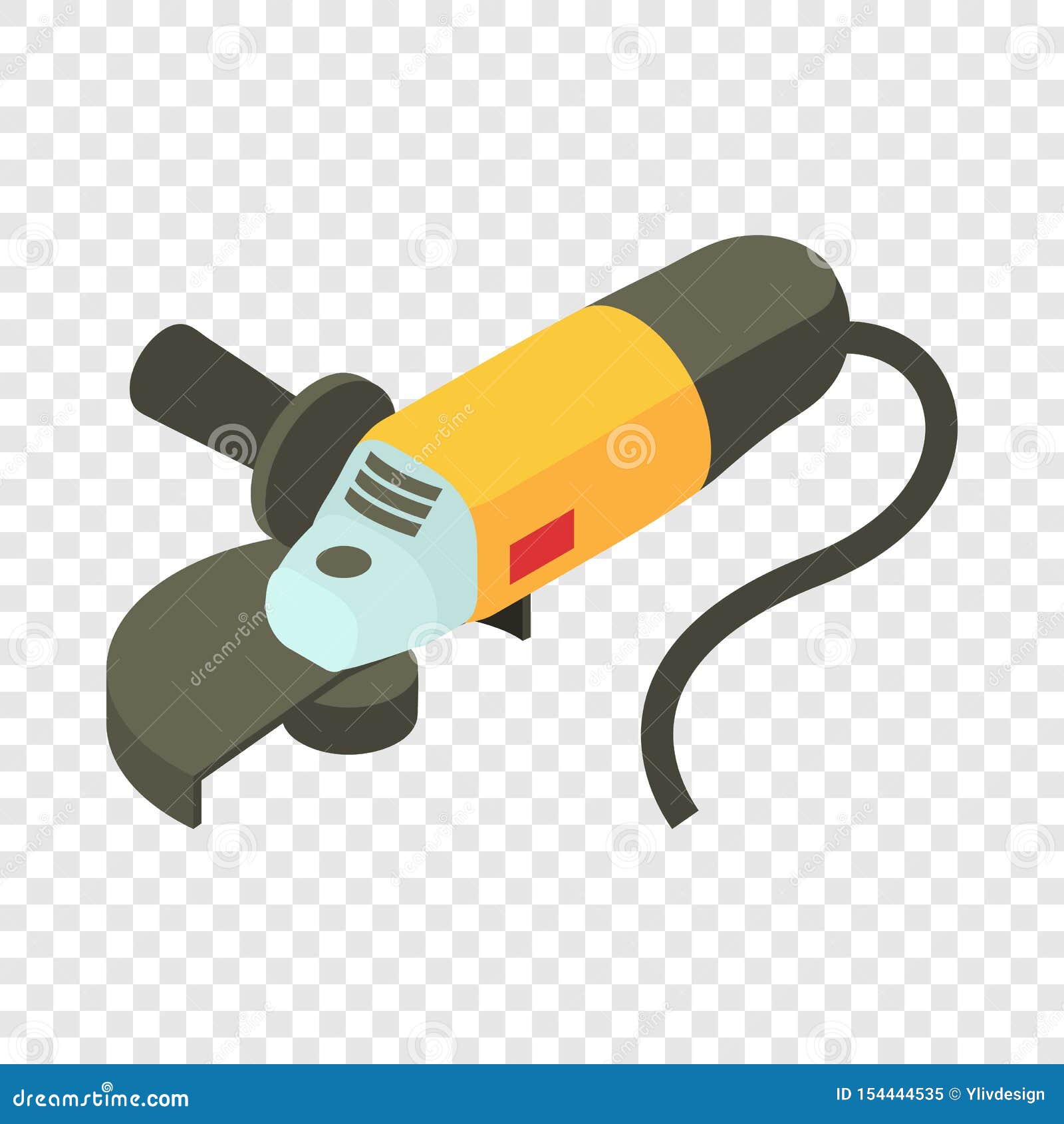 Electric Sander Icon, Isometric 3d Style Stock Vector Illustration of