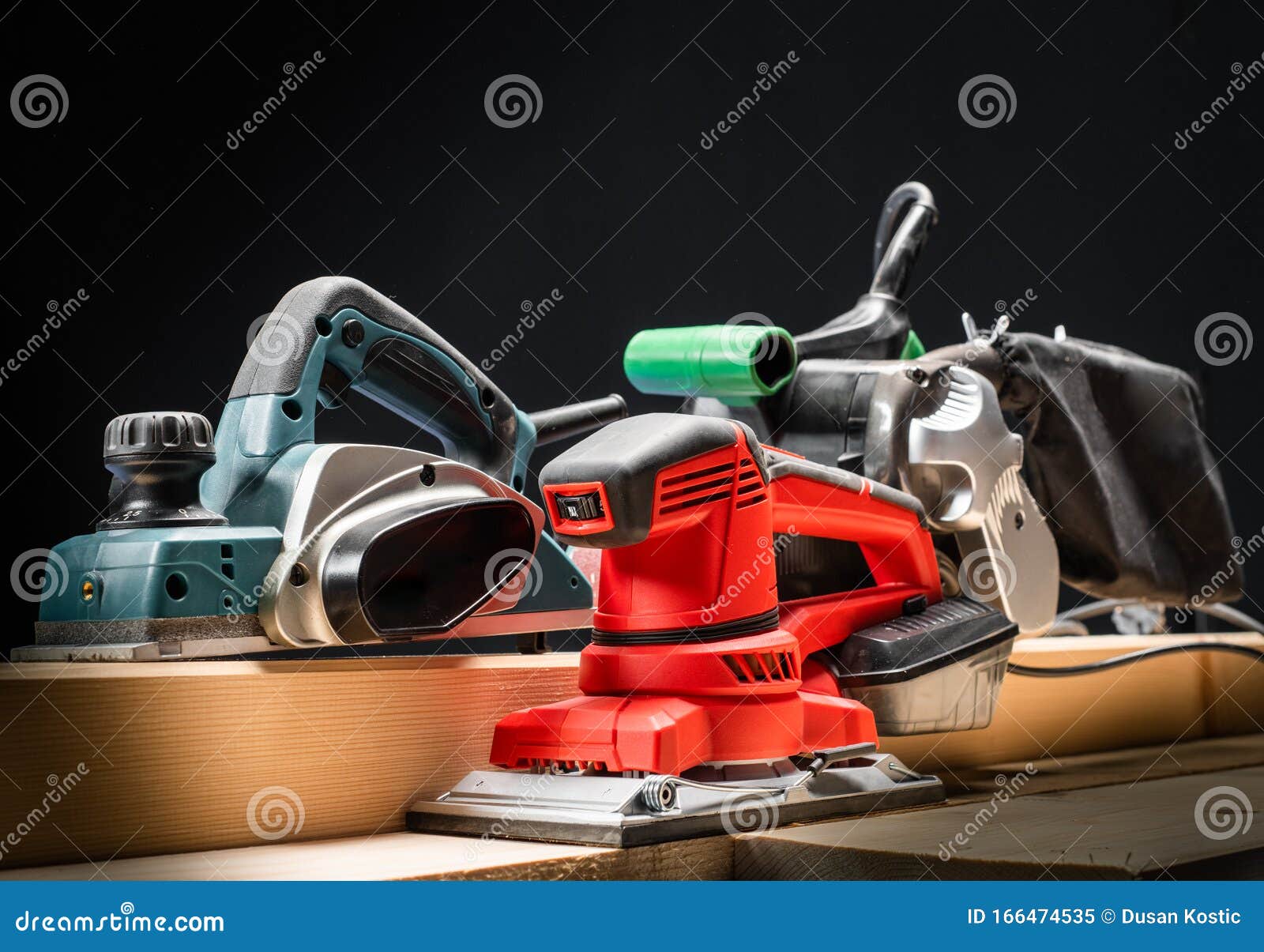 Electric Sandpaper,belt Sander,electric Sander Stock Image Image of