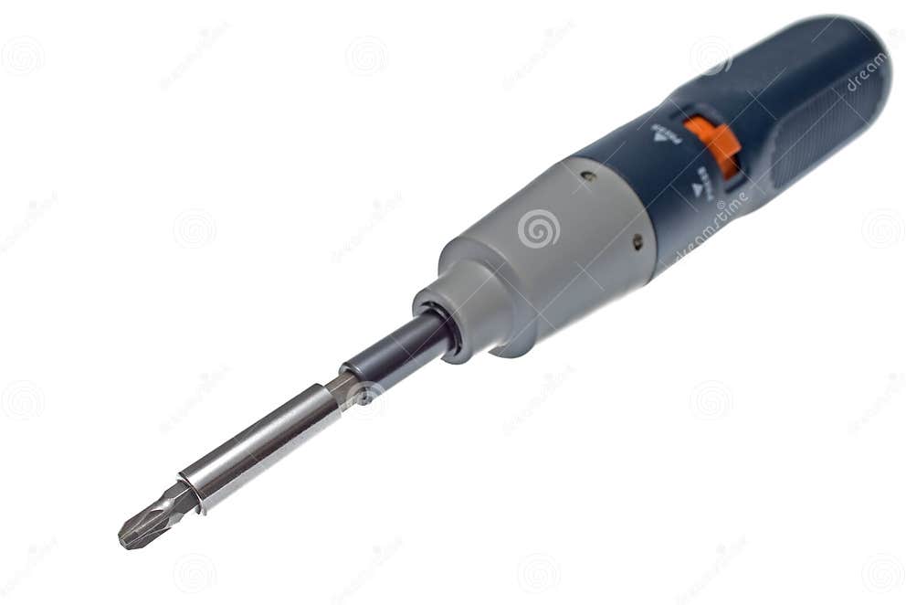 Electric Screwdriver stock photo. Image of construction 3356354