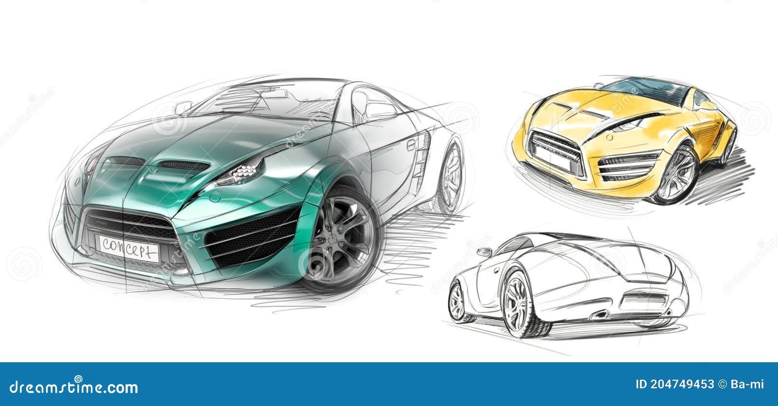 Car Design Sketch Tutorial for a Supercar using Autodesk Alias Studiotools