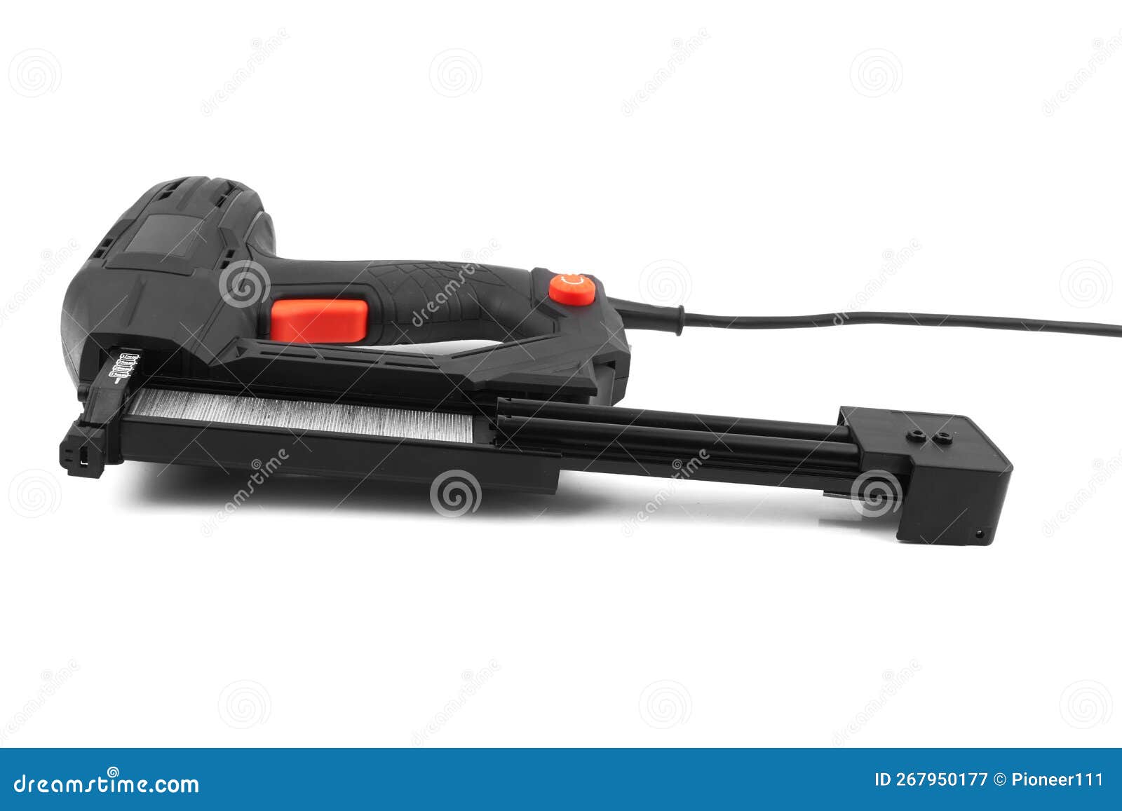 Electric stapler isolated stock image. Image of electricity 267950177