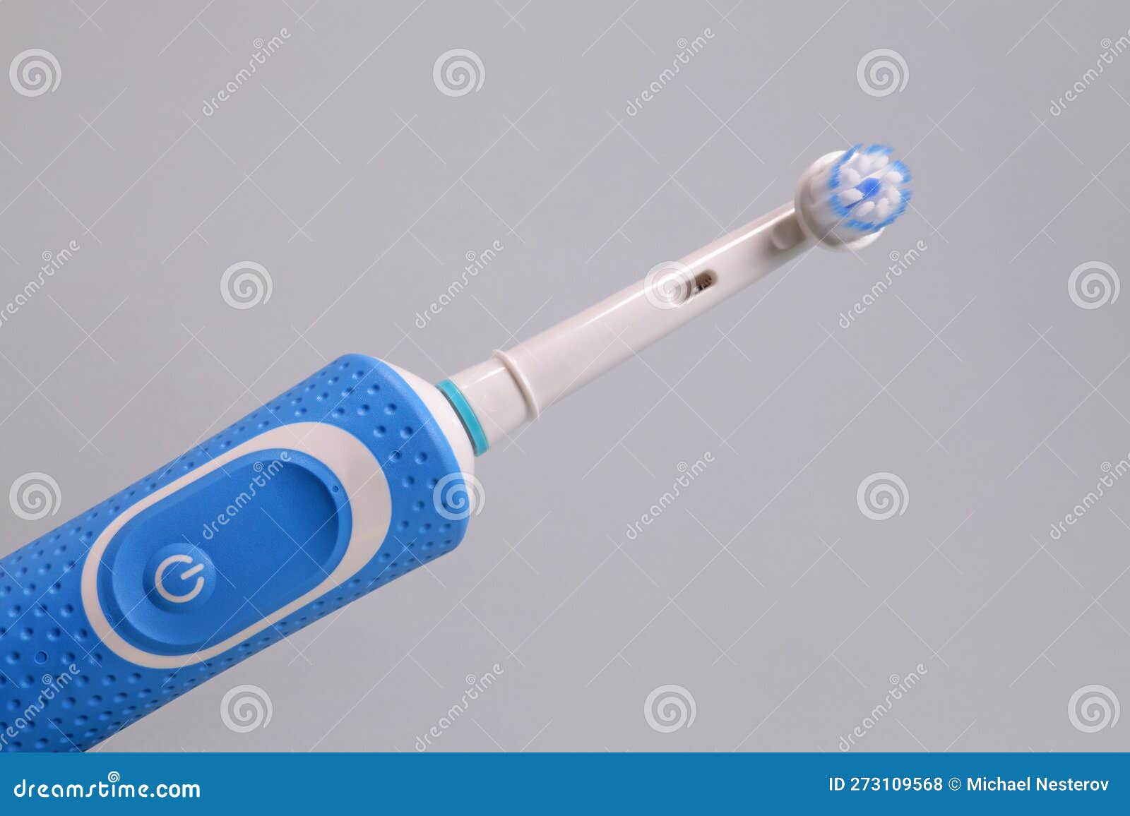Electric Toothbrush on a Gray Background Stock Photo Image of smart