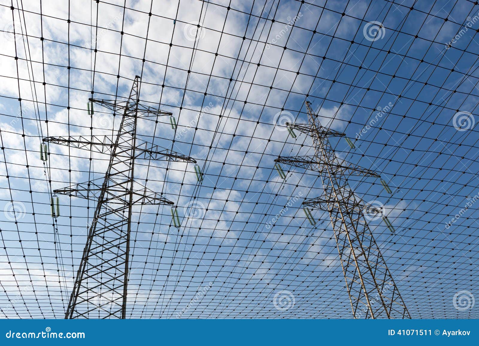 Electric Transmission Line and Network Stock Image Image of palate, transmission 41071511