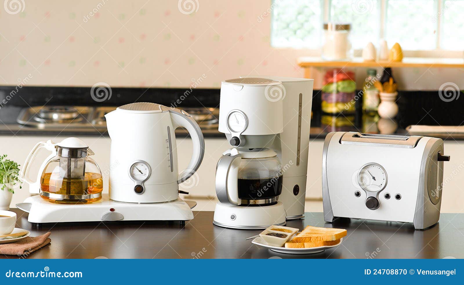 Coffee Blender And Boiler Machine Great For Makes Hot Drinks Stock Photo,  Picture and Royalty Free Image. Image 17584498.
