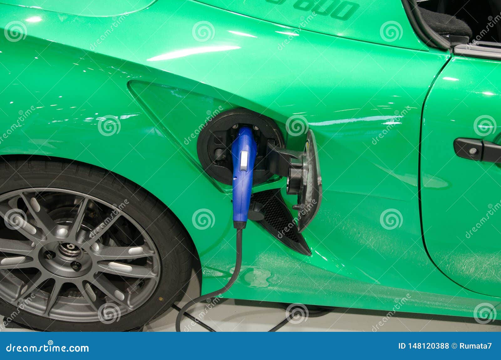 Electric Vehicle Charging Plug Editorial Stock Photo Image of energy