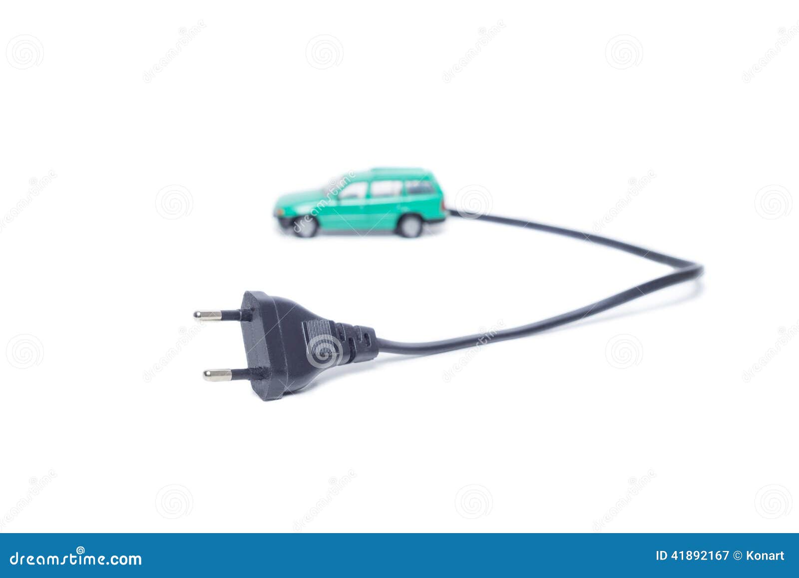 Electric Vehicle Plug stock image. Image of ecology, clean 41892167