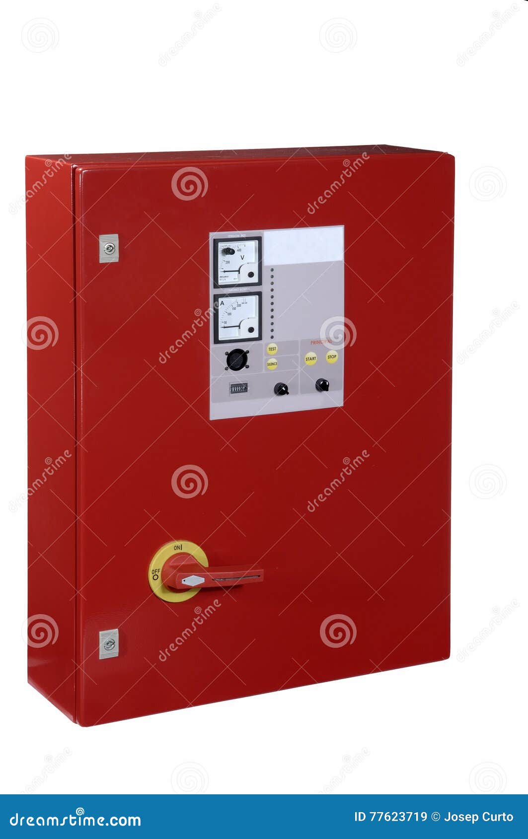 Electrical box stock image. Image of white, voltage, connect 77623719