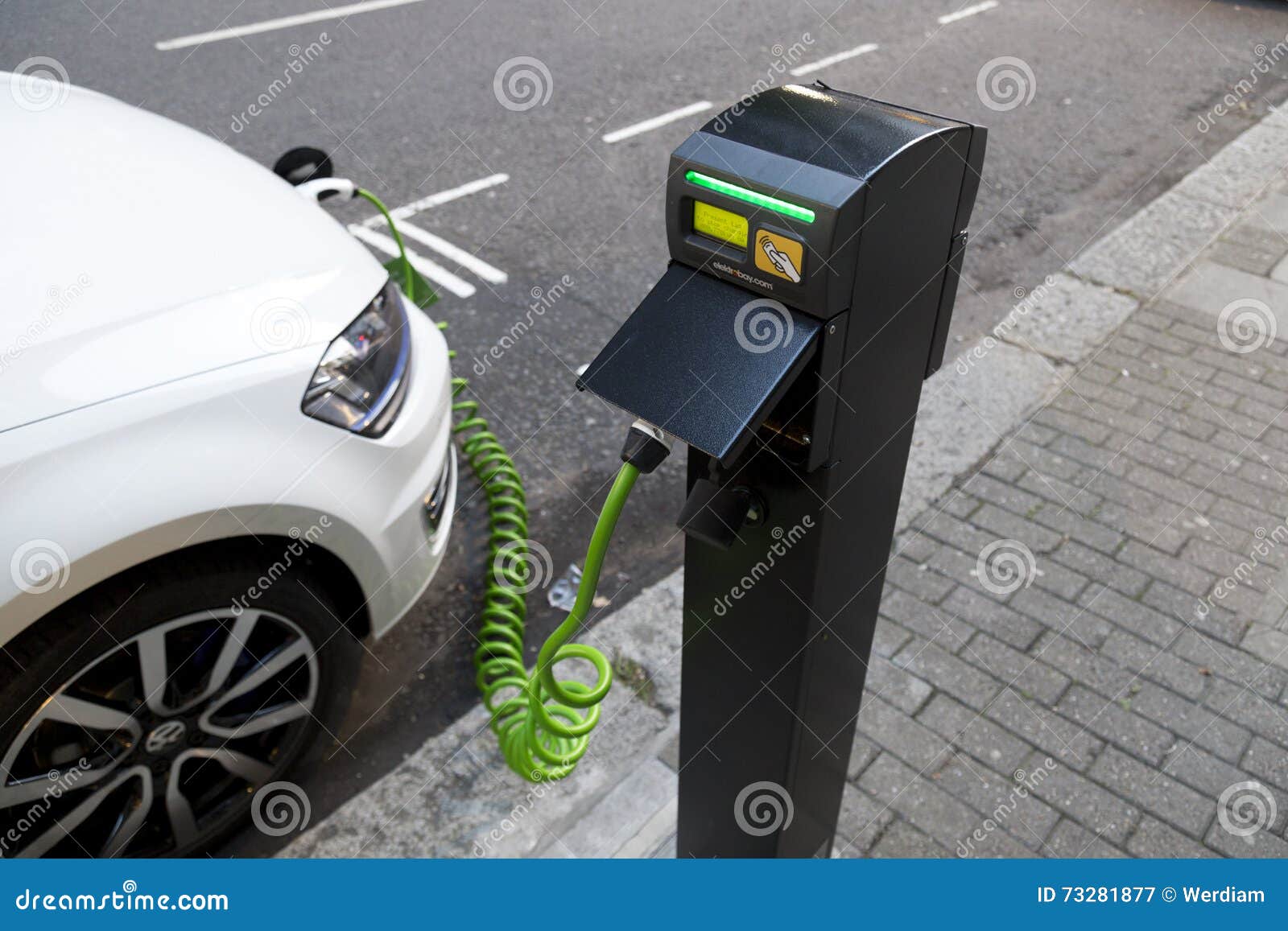 Electrical Charging Station Editorial Photography Image of cable