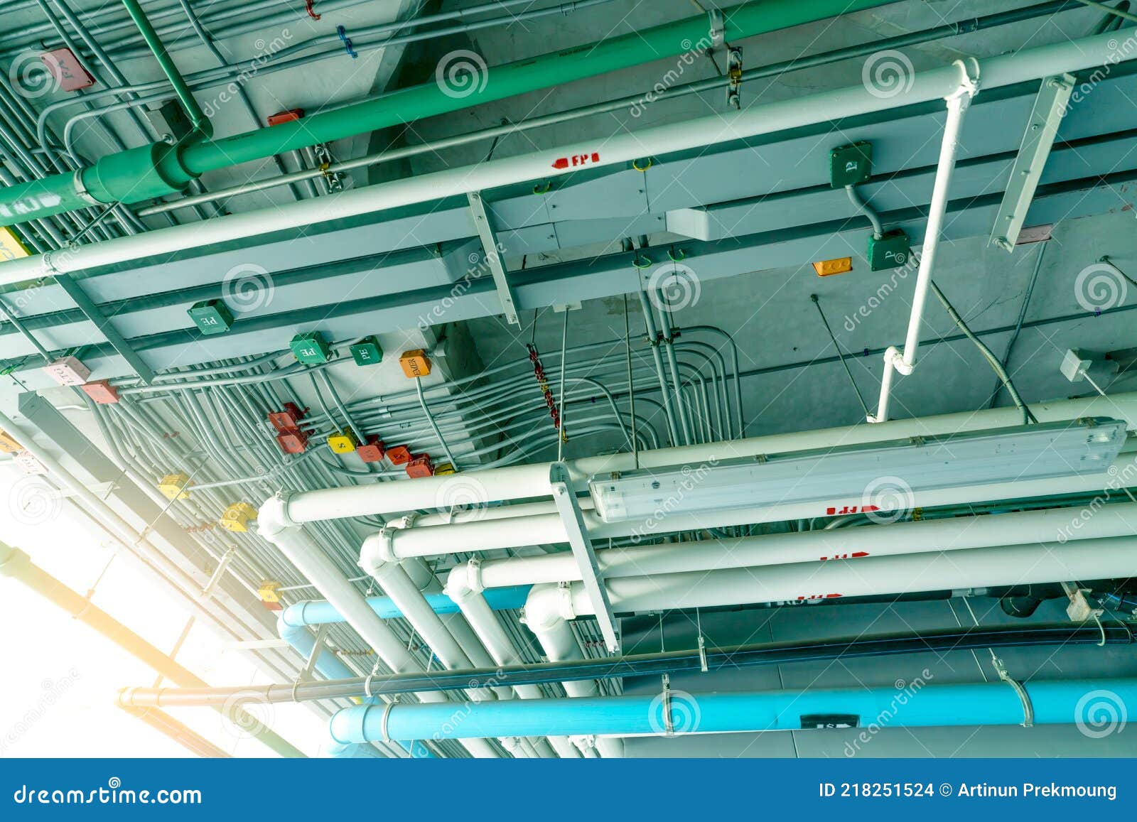 Electrical Conduit System And Galvanized Steel Pipe Of Electric Cable