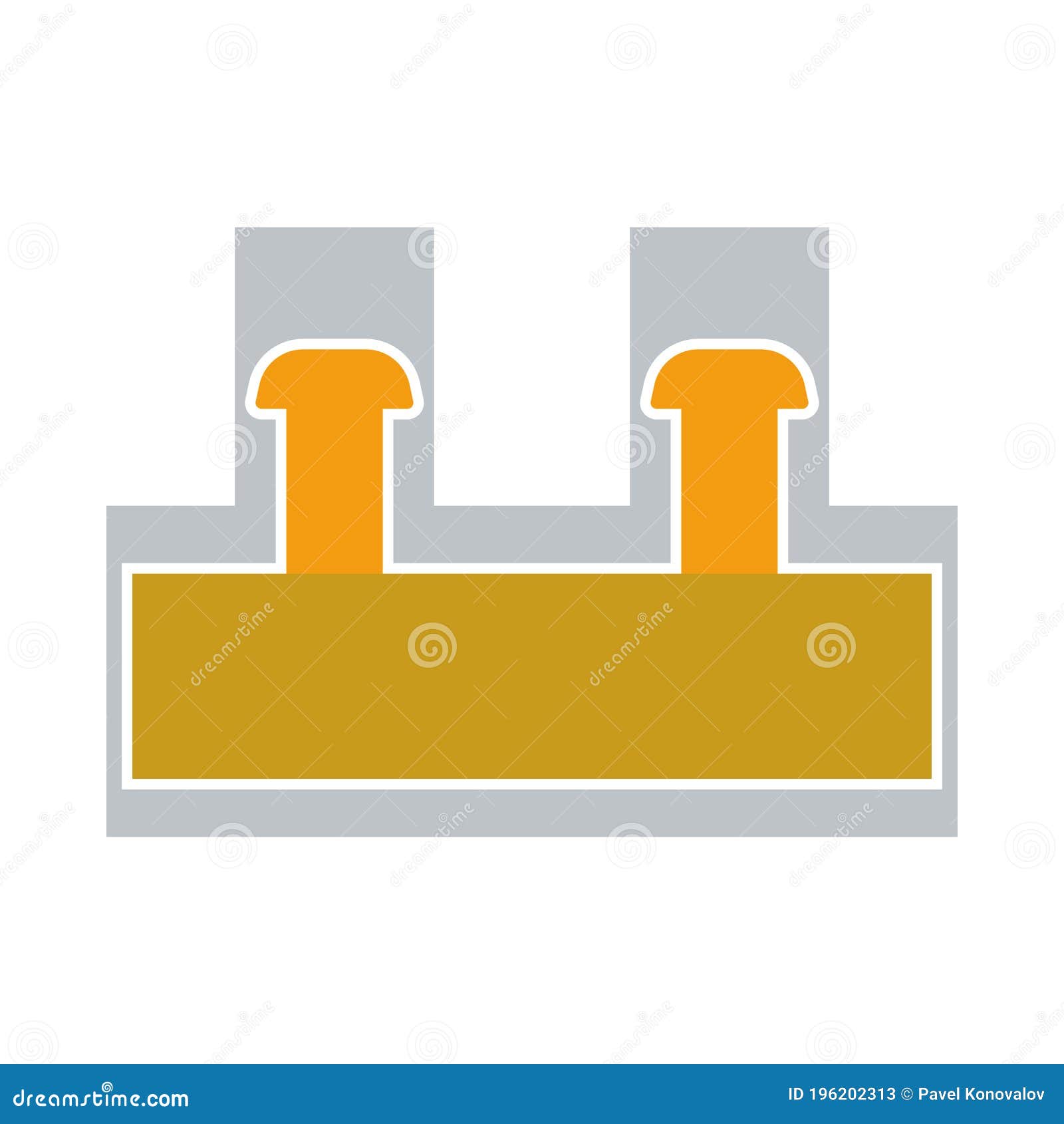 electrical connection terminal icon