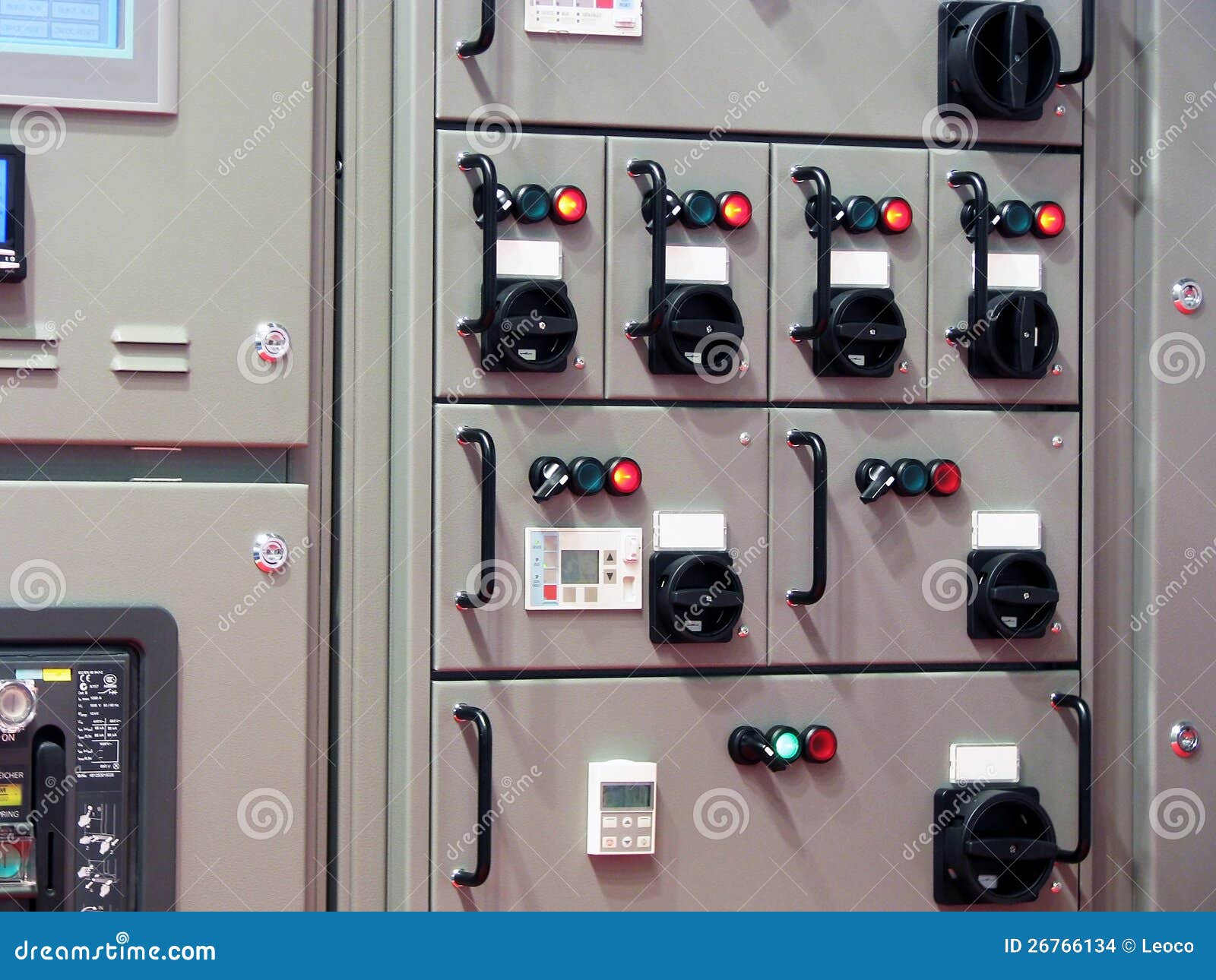 Electrical control board stock photo. Image of device 26766134