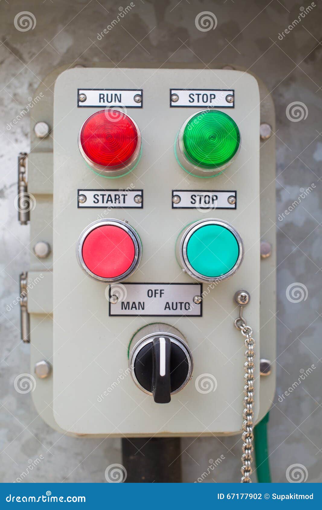 Electrical control box stock photo. Image of energy, factory 67177902