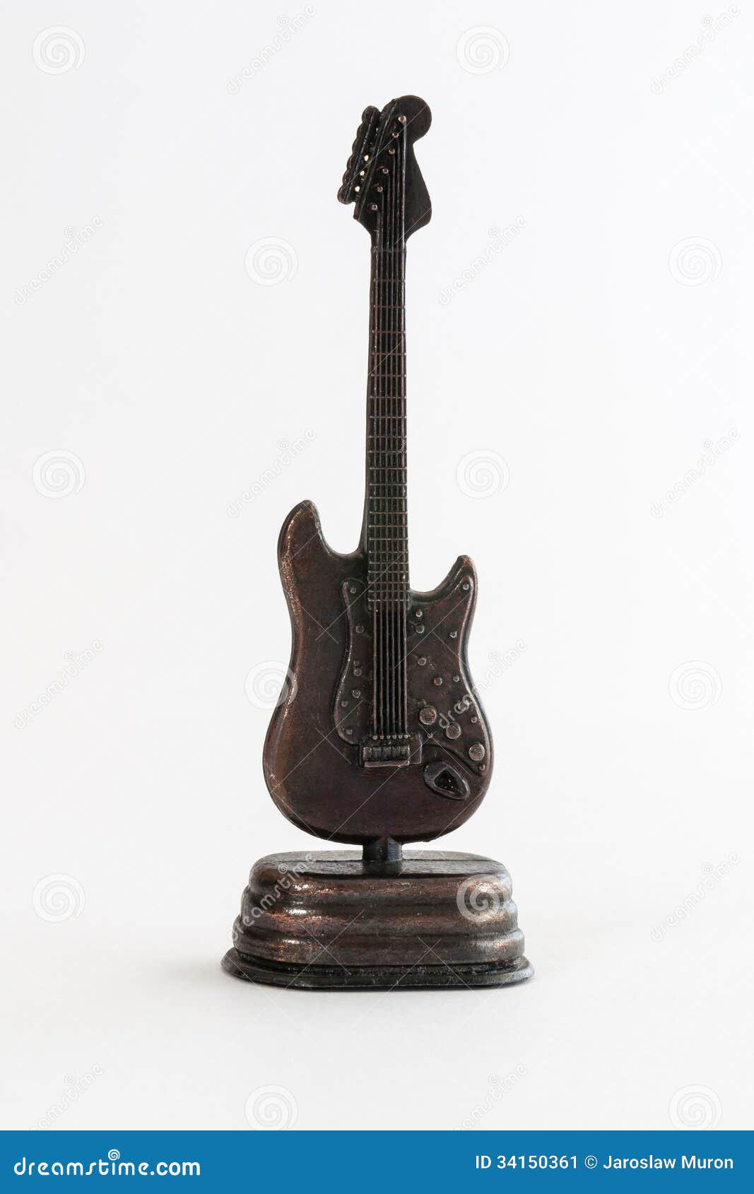 Electrical Guitar Pencil Sharpener Stock Image Image of isolated