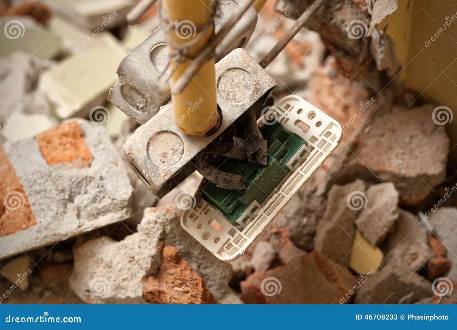 Electrical home repair stock image. Image of wire, installing 46708233