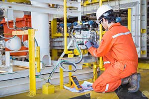 Electrical And Instrument Technician Maintenance Electric System At 