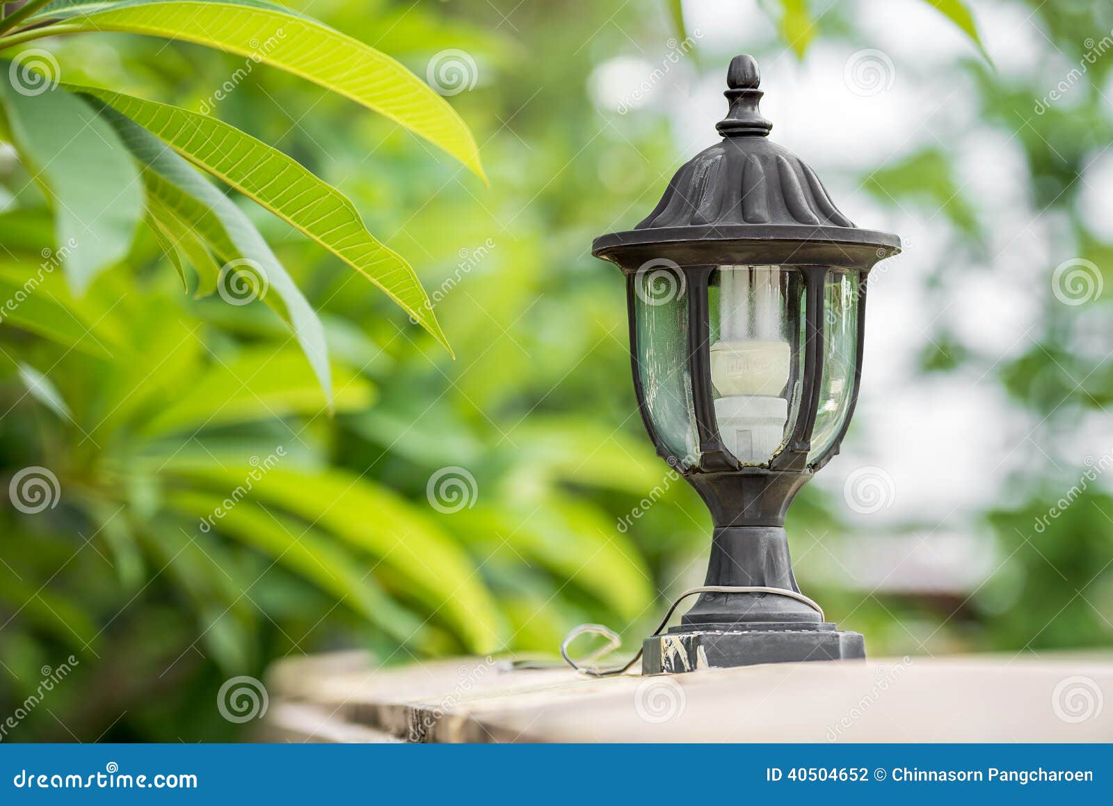 Electrical lamp stock photo. Image of design, metal, cord 40504652