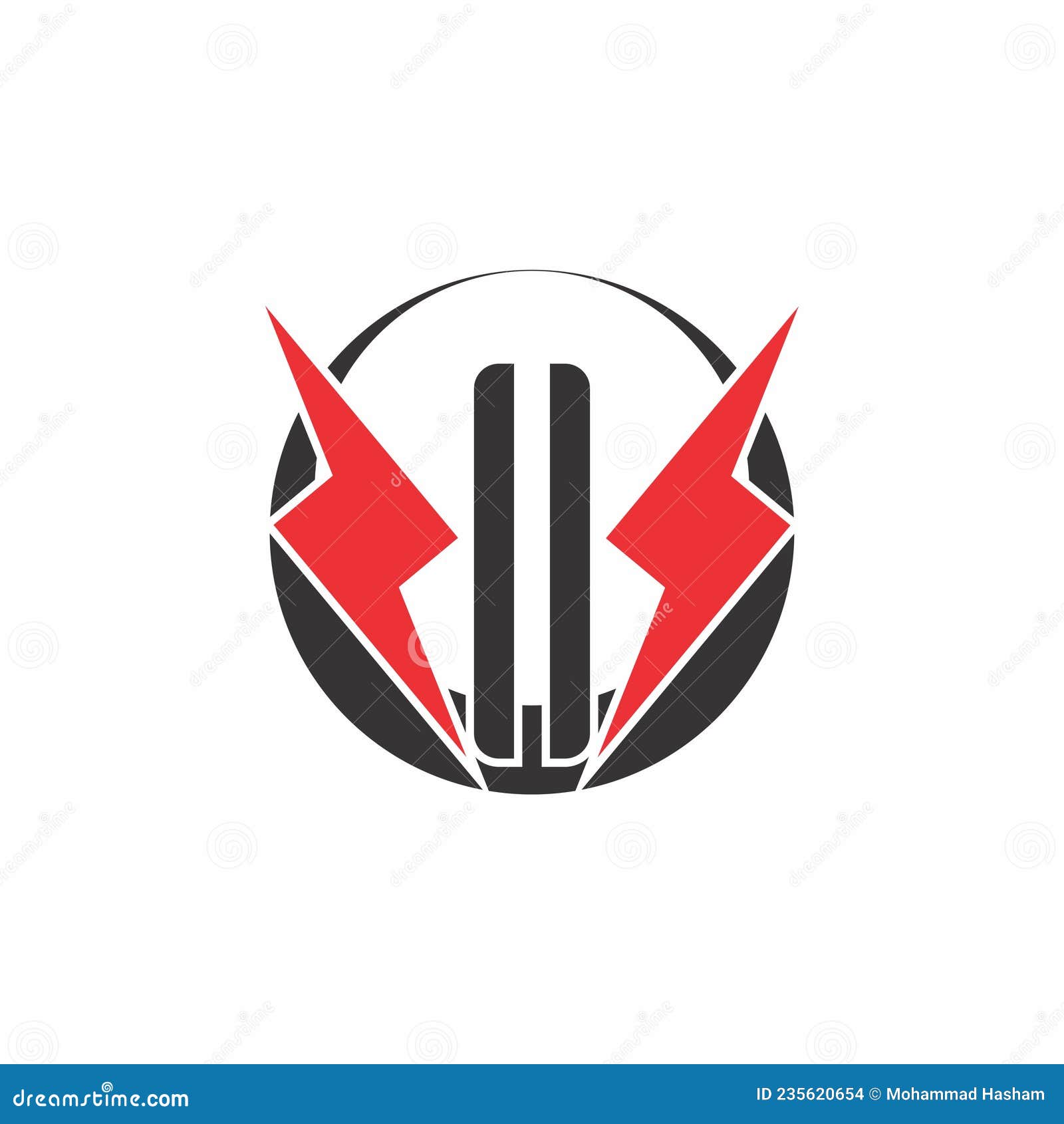 The Electrical Logo for Power Products Stock Vector - Illustration of