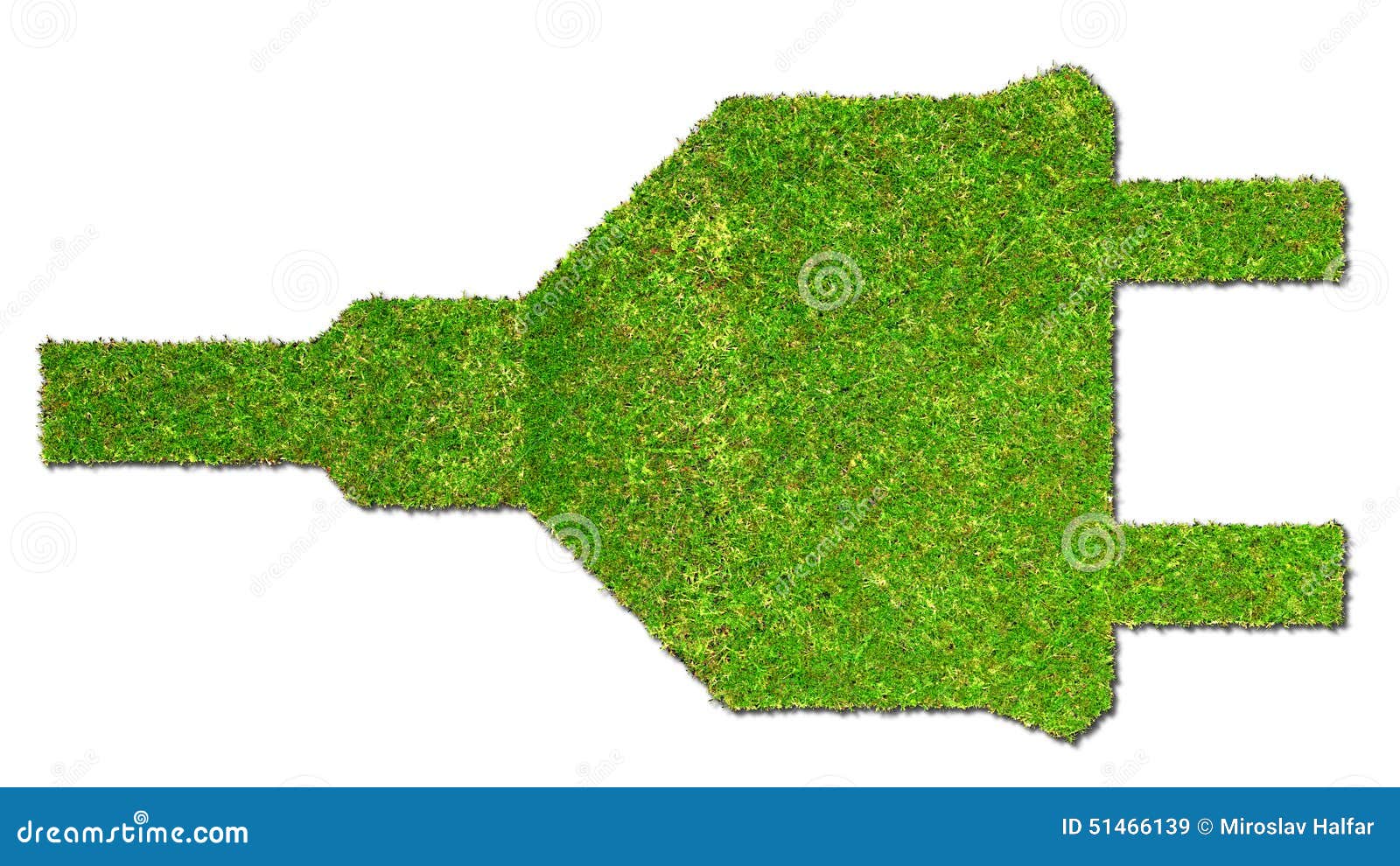 Electrical Outlet on Grass Green Energy Concept Stock Image Image of concept, energy 51466139