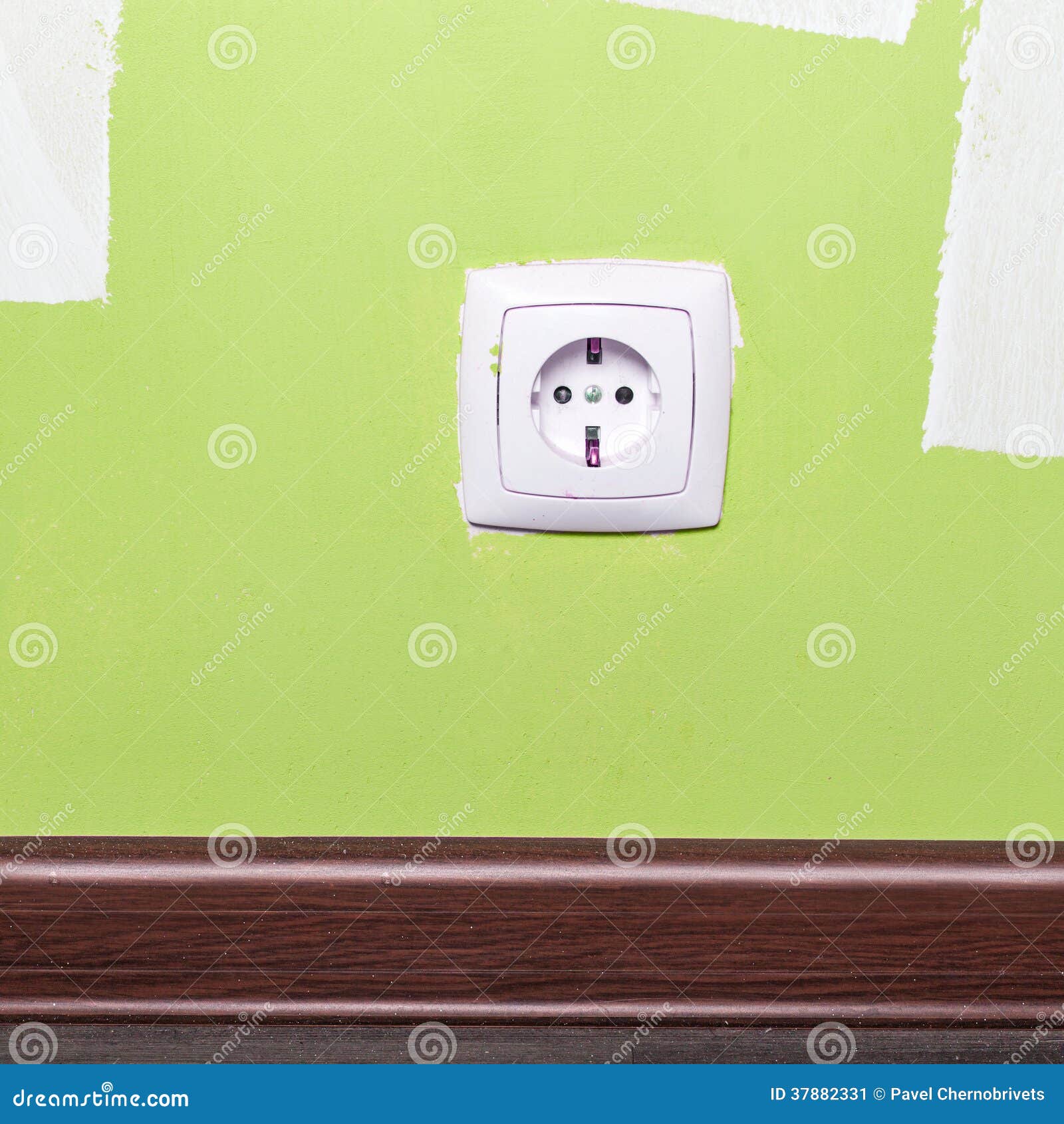 Electrical Outlet on Wall in Room Stock Image Image of simple, white 37882331