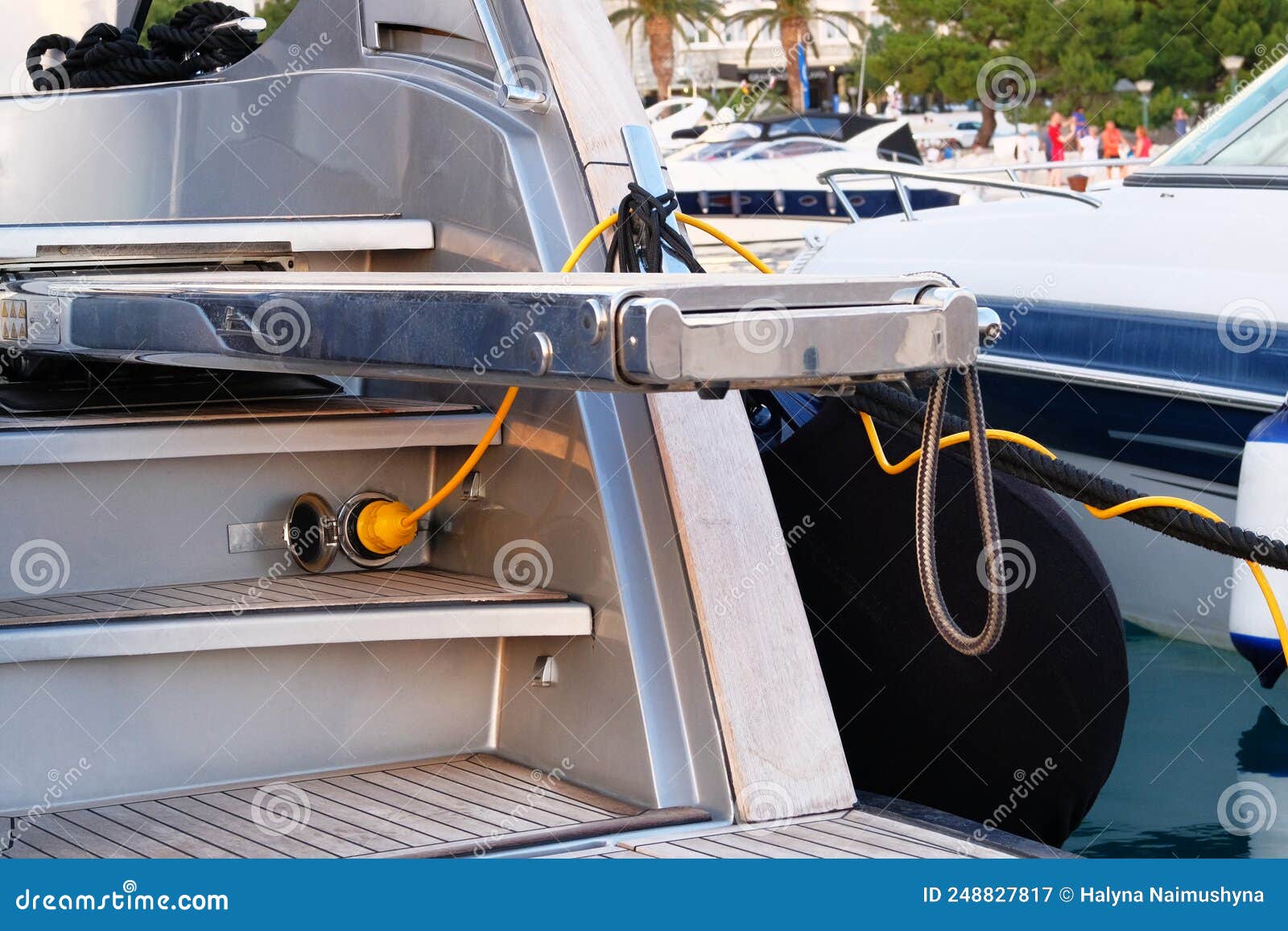 yacht power outlet