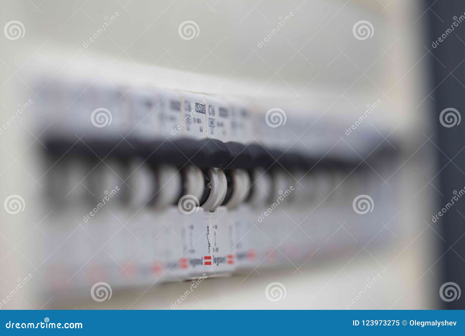 New Modern Plastic Electrical Panel Houses Editorial Image Image of