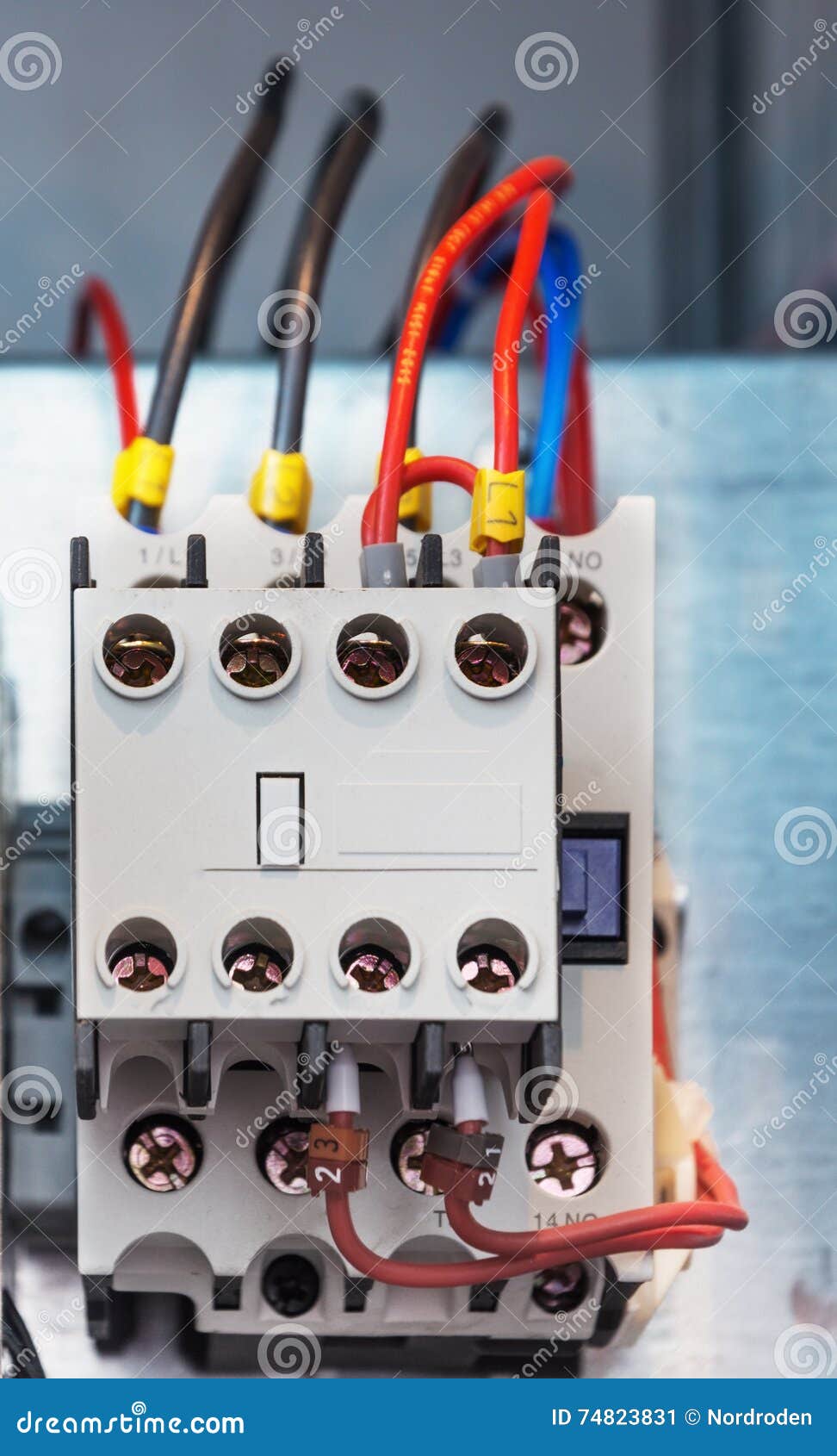 Electrical Protection Relays Stock Image Image of industry, device
