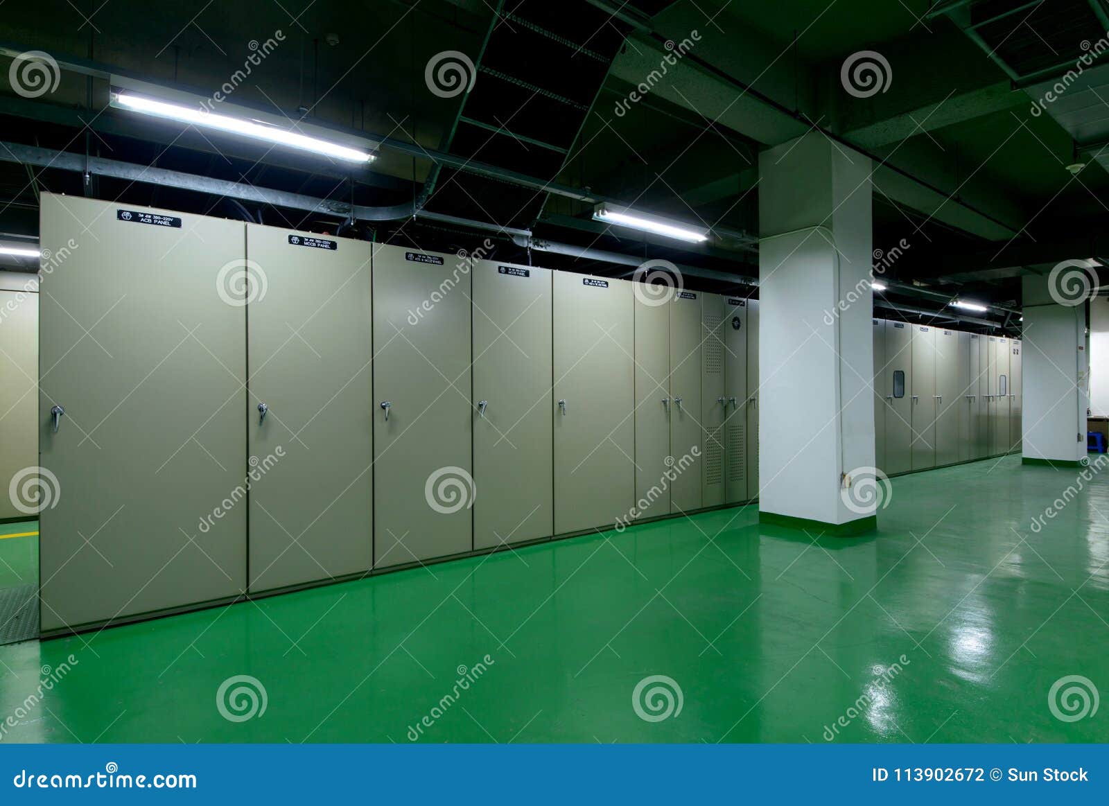 Electrical Room Switchgear Switch Panel Stock Photo Image of electric
