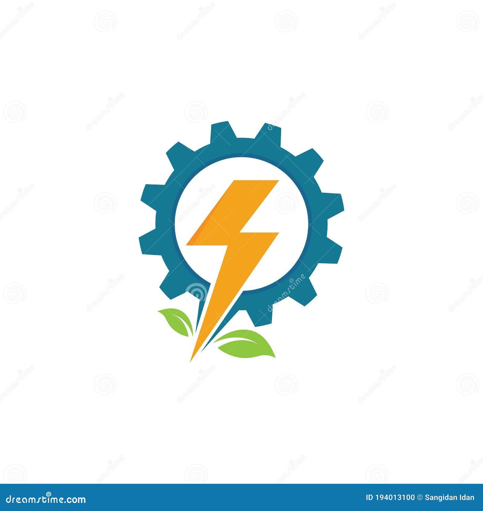 Electrical Service and Installation Icon Vector Illustration Stock