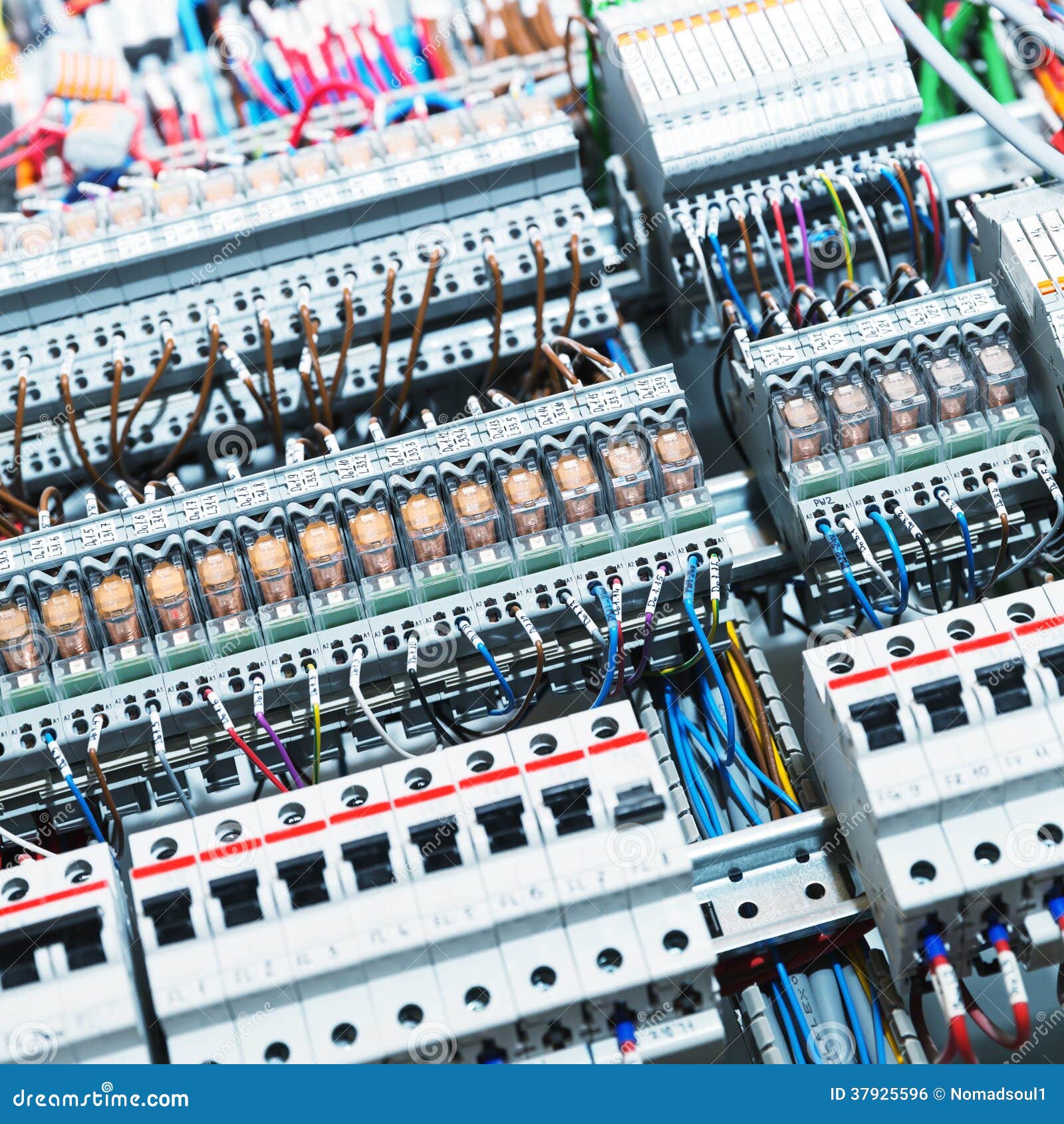 Electrical supplies shot stock photo. Image of device 37925596