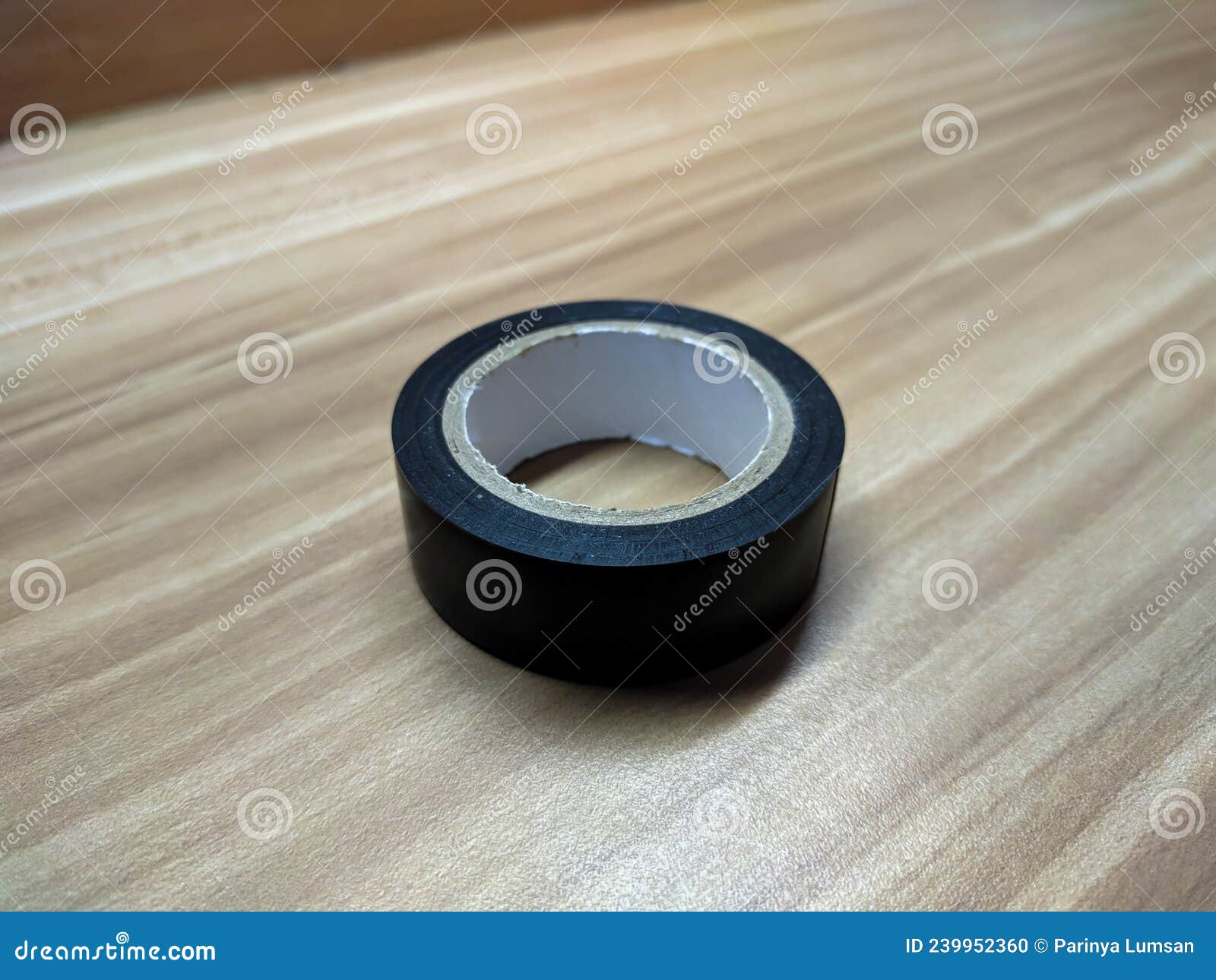 Electrical Tape or Black Tape. Stock Photo Image of nose, packaging