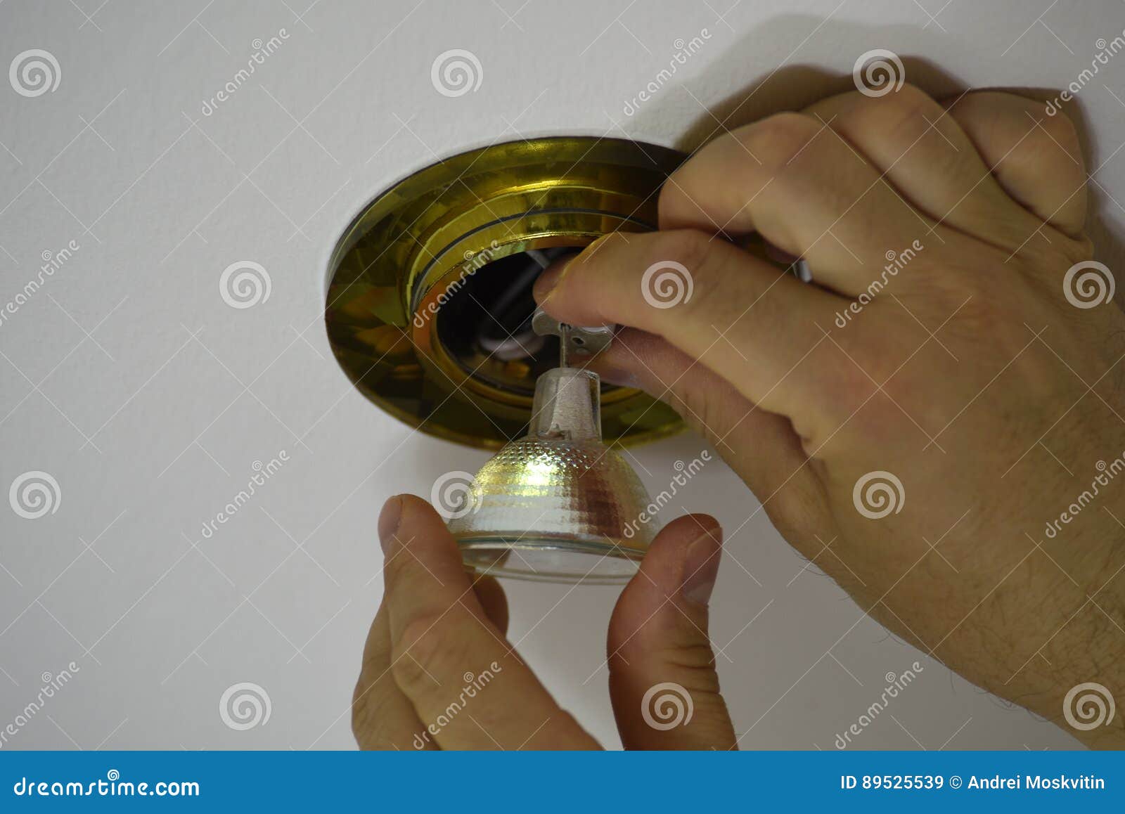 Electrical Work In The Room Stock Image Image Of Mounting