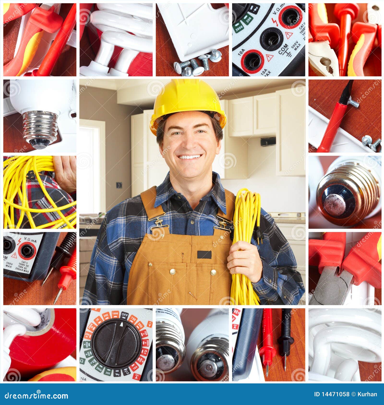 Electrician stock photo. Image of development, engineer 14471058