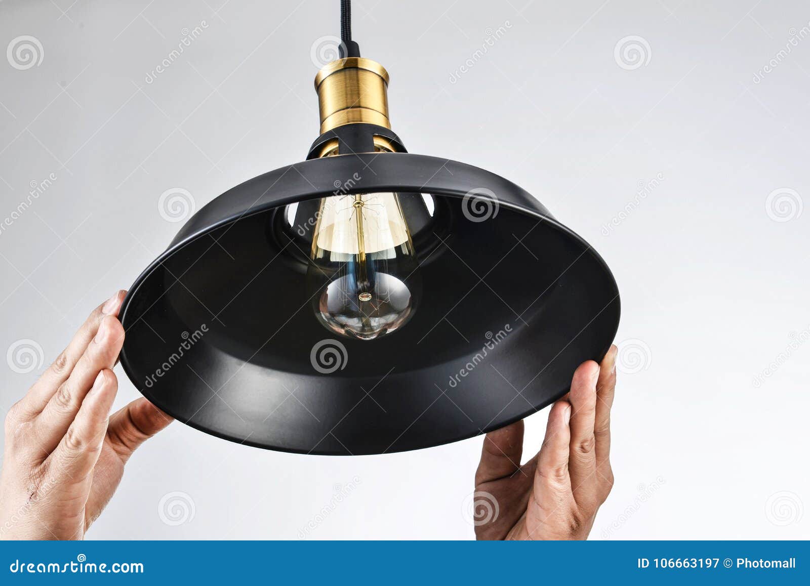 Install Led Ceiling Lighting Stock Image Image Of Crystal