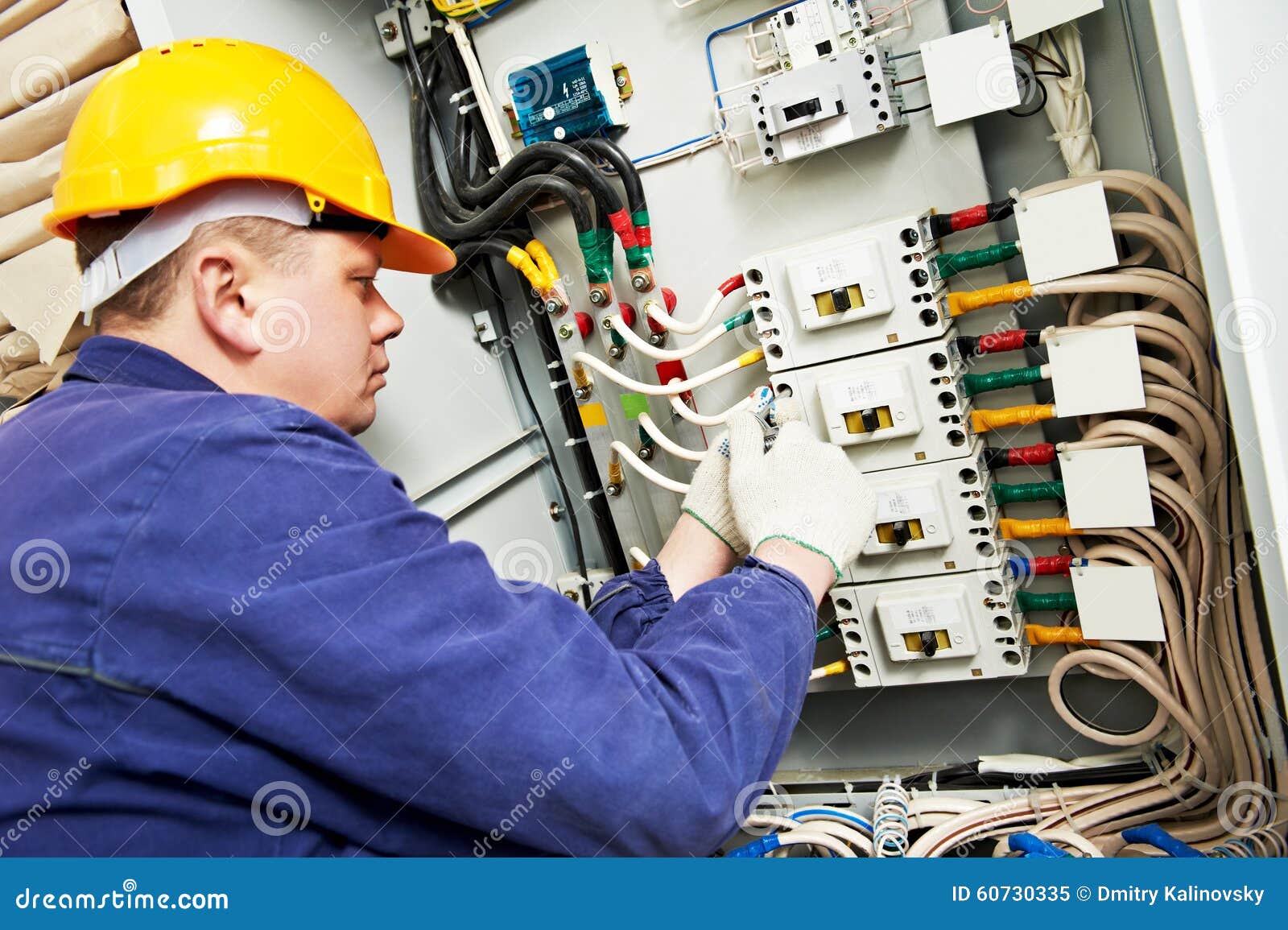 Electical Distribution Fuseboard. Electrical Supplies. Electrical Panel