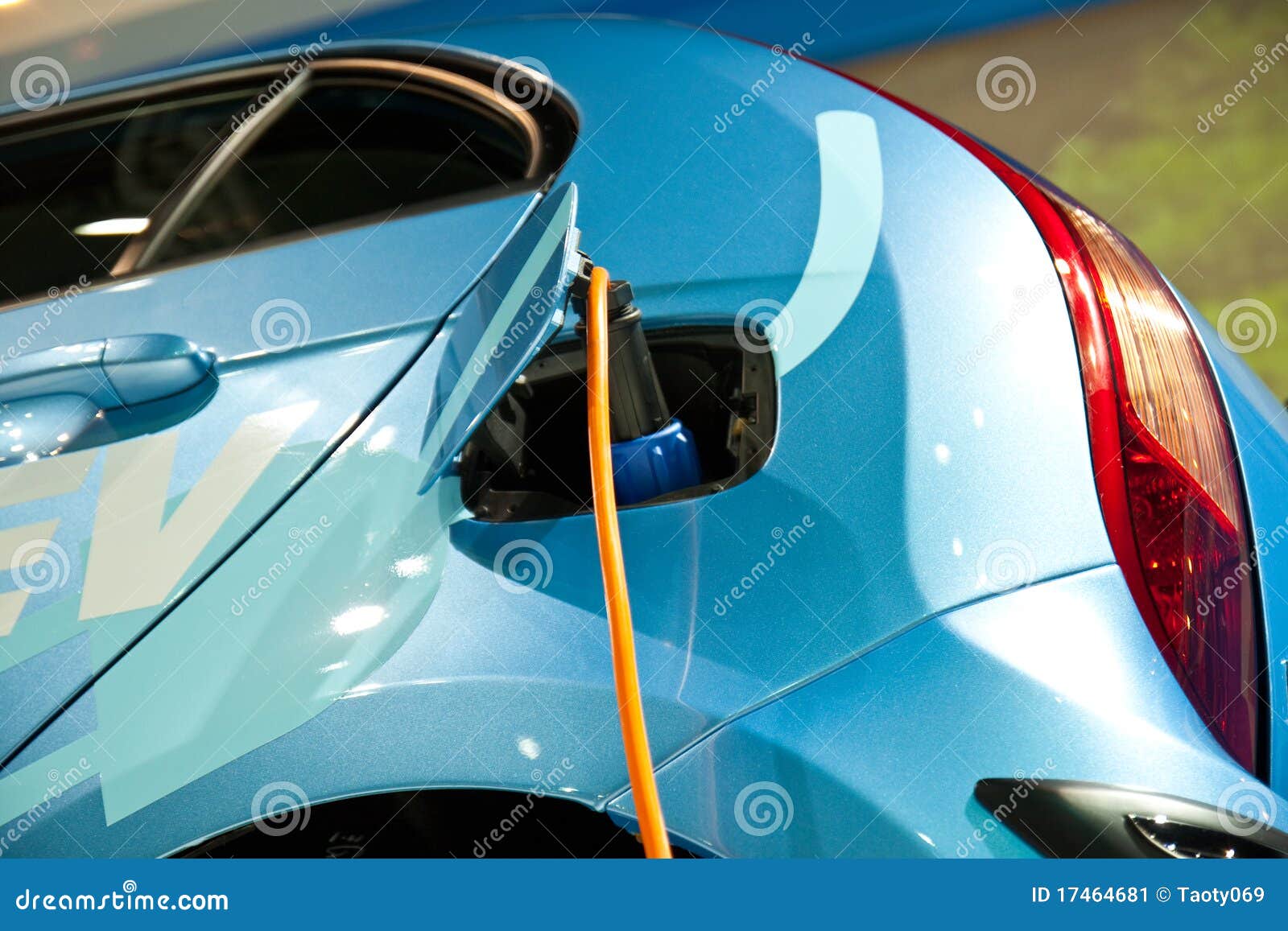 Electricity car stock image. Image of automobile, iron 17464681