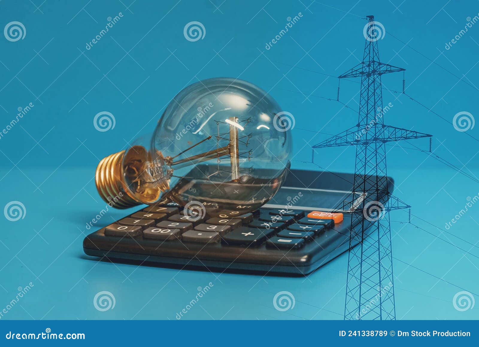 Electricity Growth Concept. Stock Image Image of lamp, payment 241338789