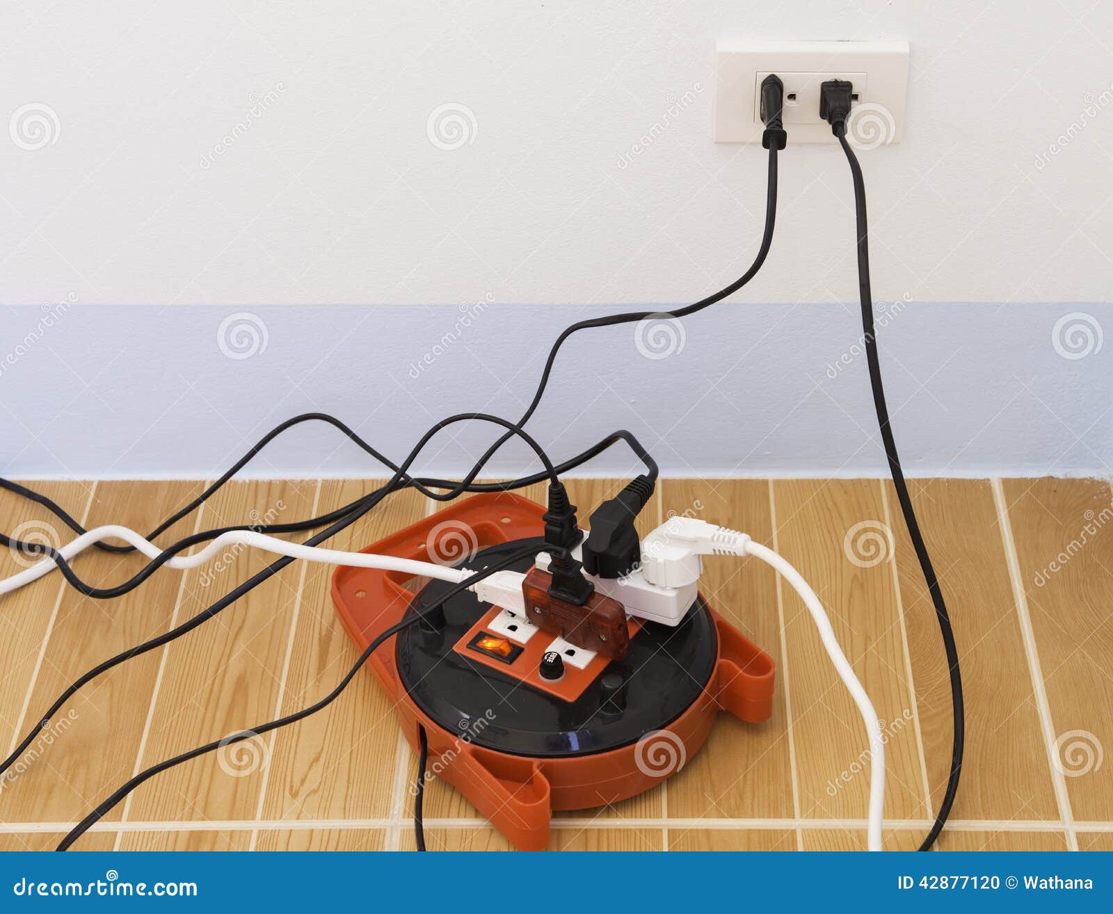Electricity overload stock photo. Image of power, outlet 42877120