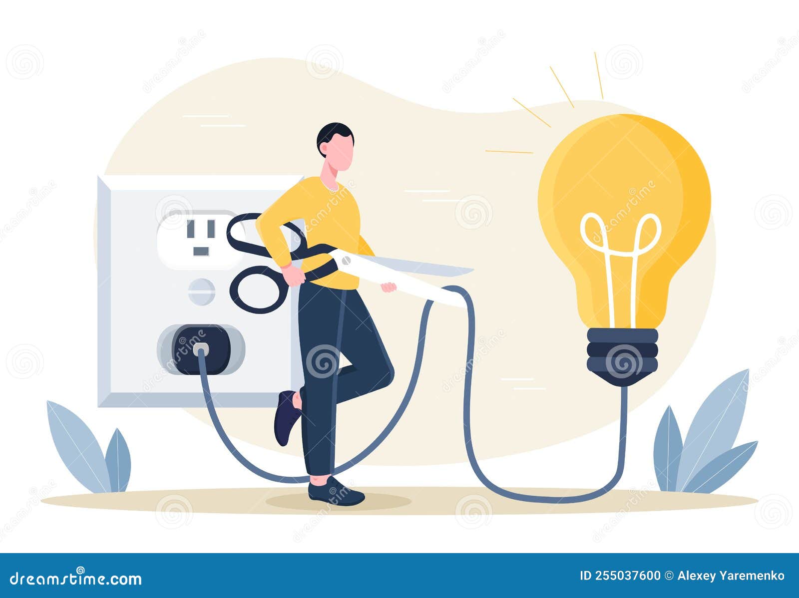 Electricity Saving Concept Stock Vector Illustration Of Concept electricity-saving-concept-stock-vector-illustration-of-concept