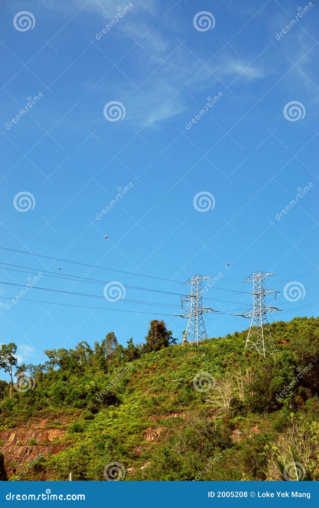 Electricity Transmitter Picture. Image 2005208