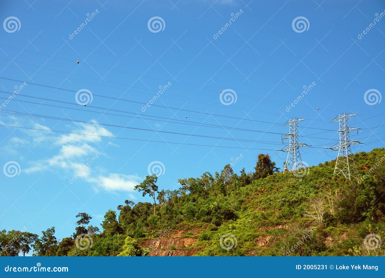 Electricity Transmitter Picture. Image 2005231